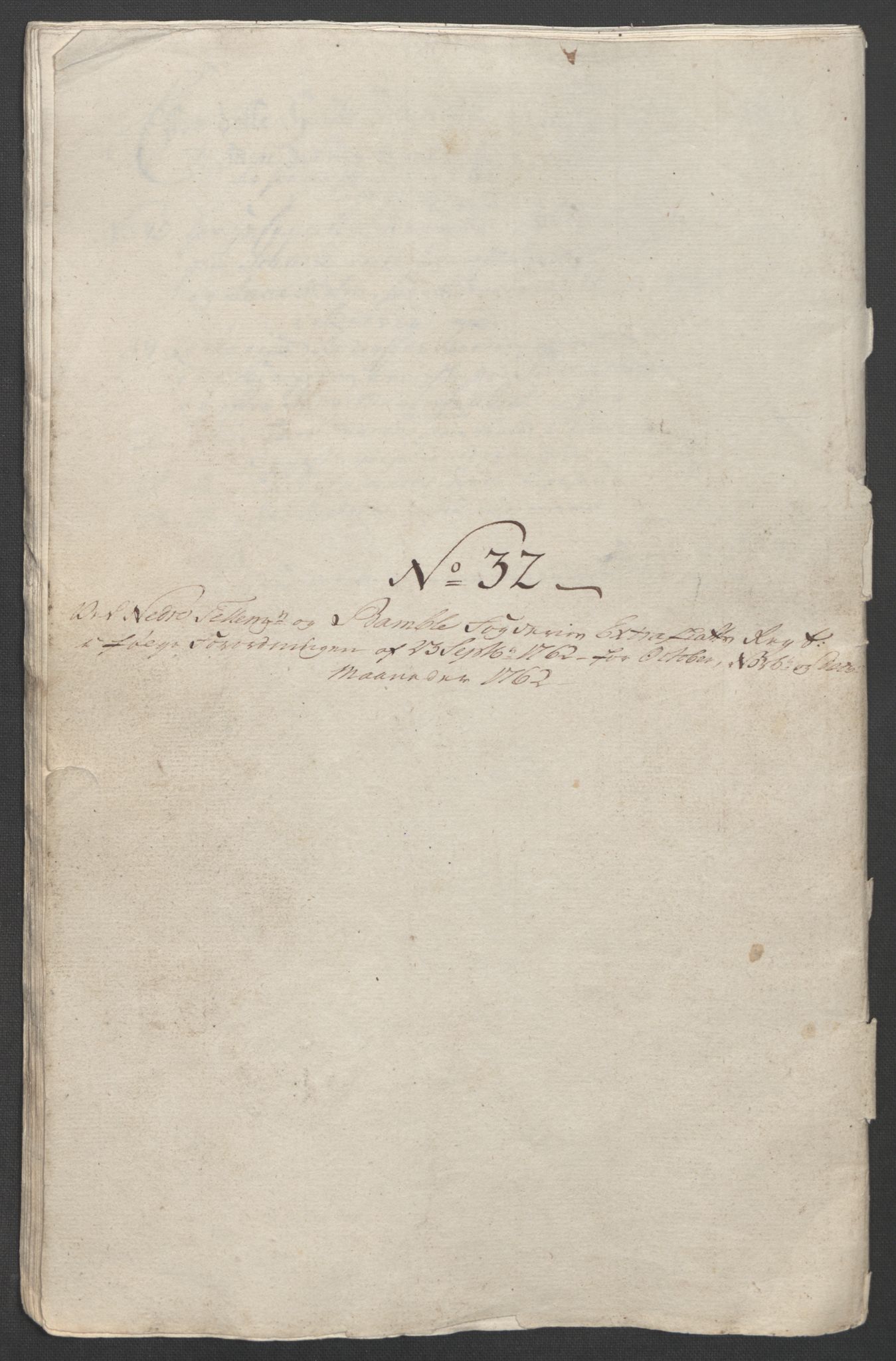 Rentekammeret inntil 1814, Reviderte regnskaper, Fogderegnskap, AV/RA-EA-4092/R37/L2239: Ekstraskatten Nedre Telemark og Bamble, 1762-1763, p. 293