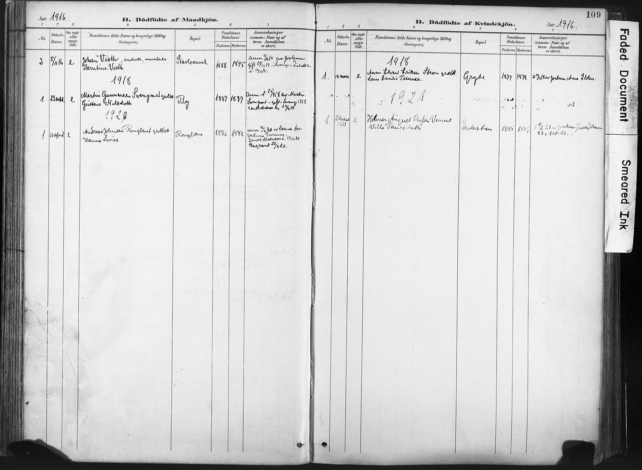 Ministerialprotokoller, klokkerbøker og fødselsregistre - Nord-Trøndelag, SAT/A-1458/717/L0162: Parish register (official) no. 717A12, 1898-1923, p. 109