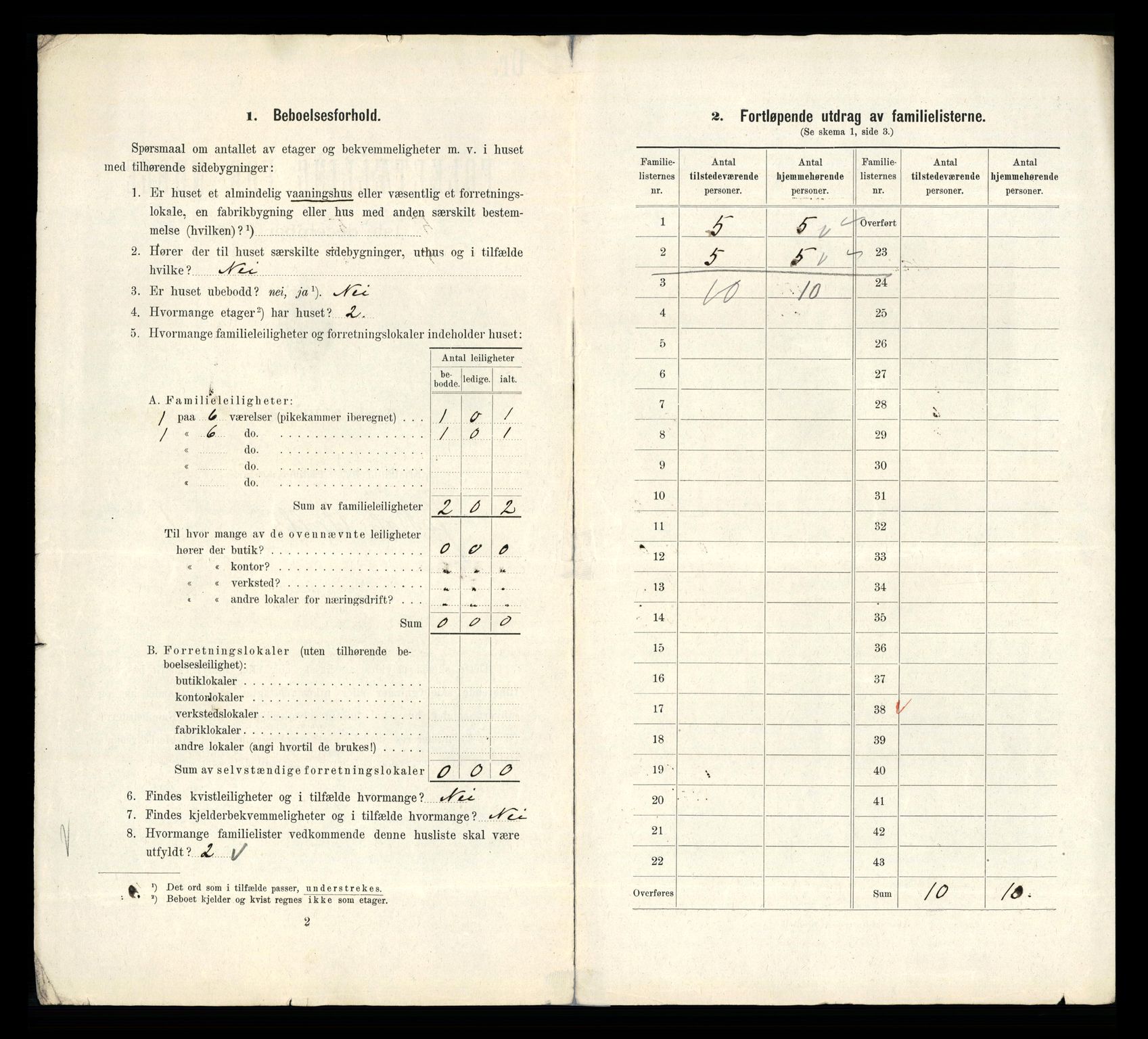 RA, 1910 census for Kristiania, 1910, p. 43846