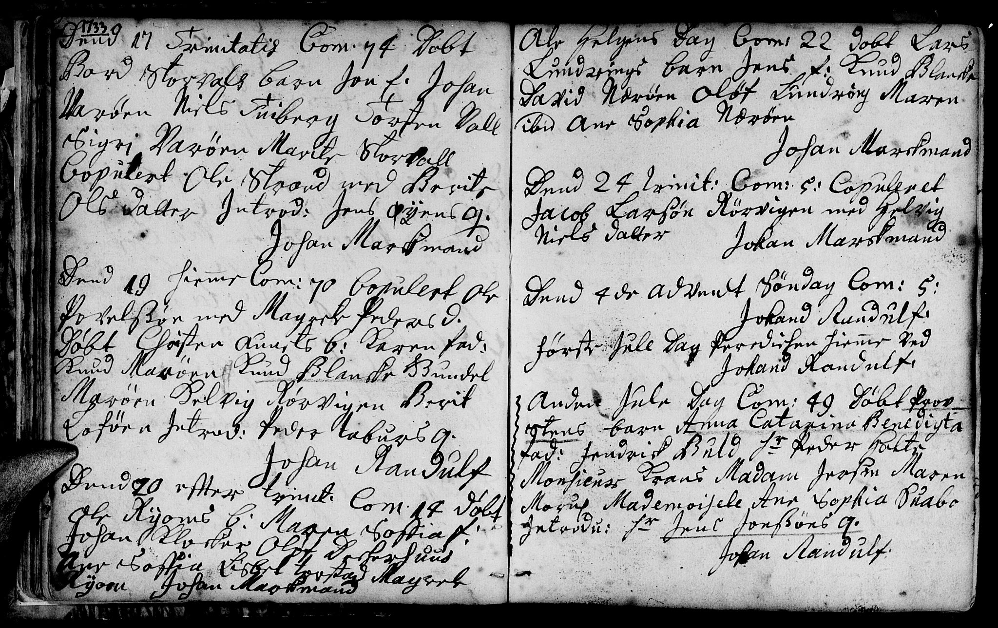 Ministerialprotokoller, klokkerbøker og fødselsregistre - Nord-Trøndelag, SAT/A-1458/784/L0665: Parish register (official) no. 784A01, 1730-1785