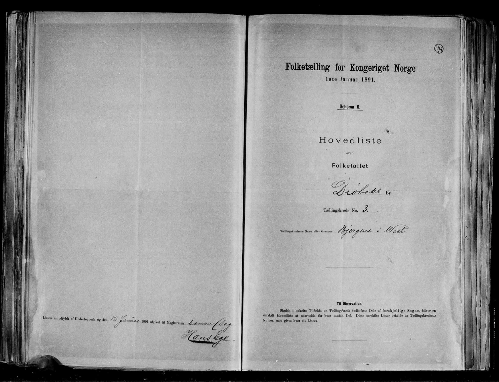 RA, 1891 census for 0203 Drøbak, 1891, p. 10