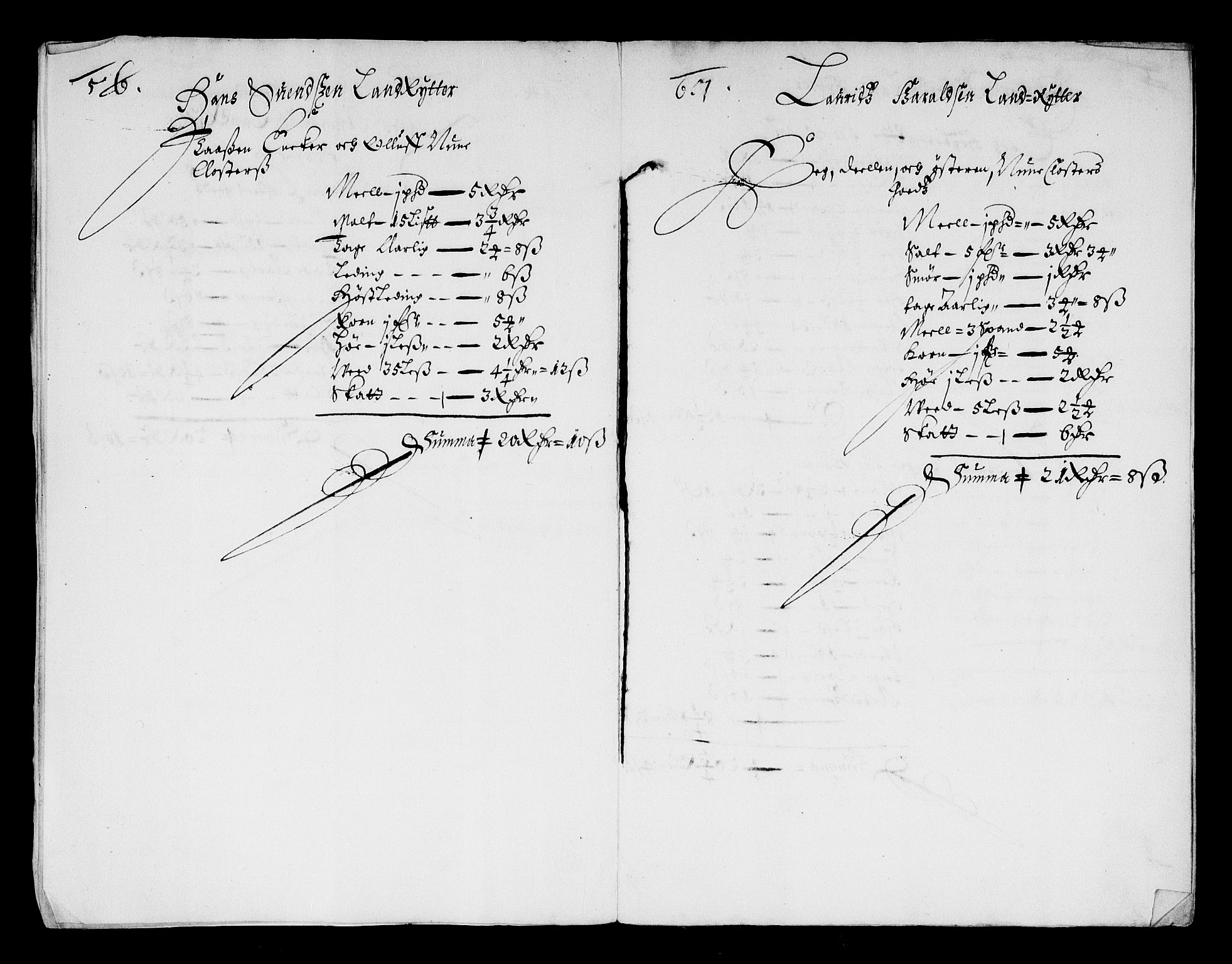 Rentekammeret inntil 1814, Reviderte regnskaper, Stiftamtstueregnskaper, Landkommissariatet på Akershus og Akershus stiftamt, AV/RA-EA-5869/R/Ra/L0021: Landkommissariatet på Akershus, 1664