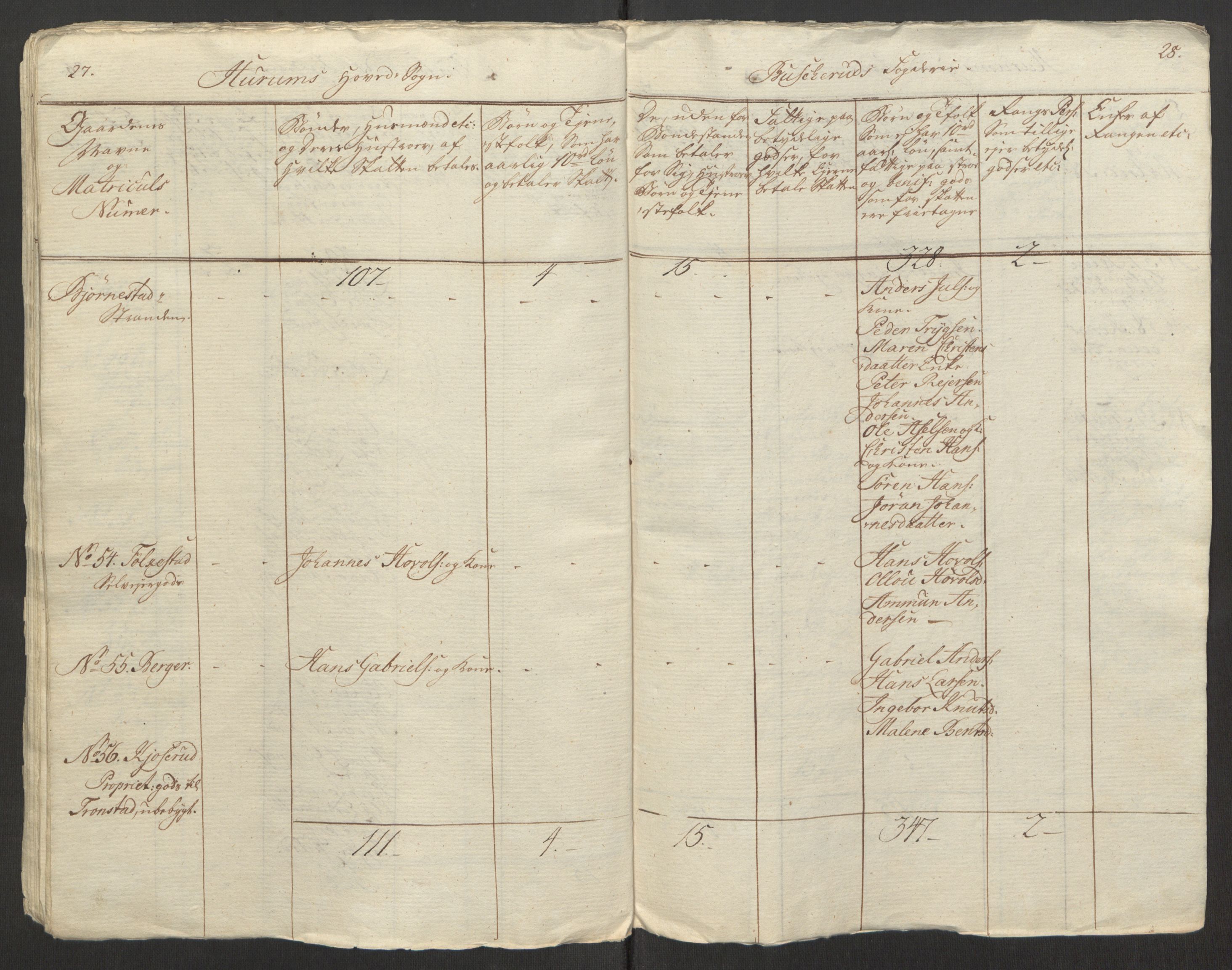 Rentekammeret inntil 1814, Reviderte regnskaper, Fogderegnskap, AV/RA-EA-4092/R31/L1834: Ekstraskatten Hurum, Røyken, Eiker, Lier og Buskerud, 1765, p. 89