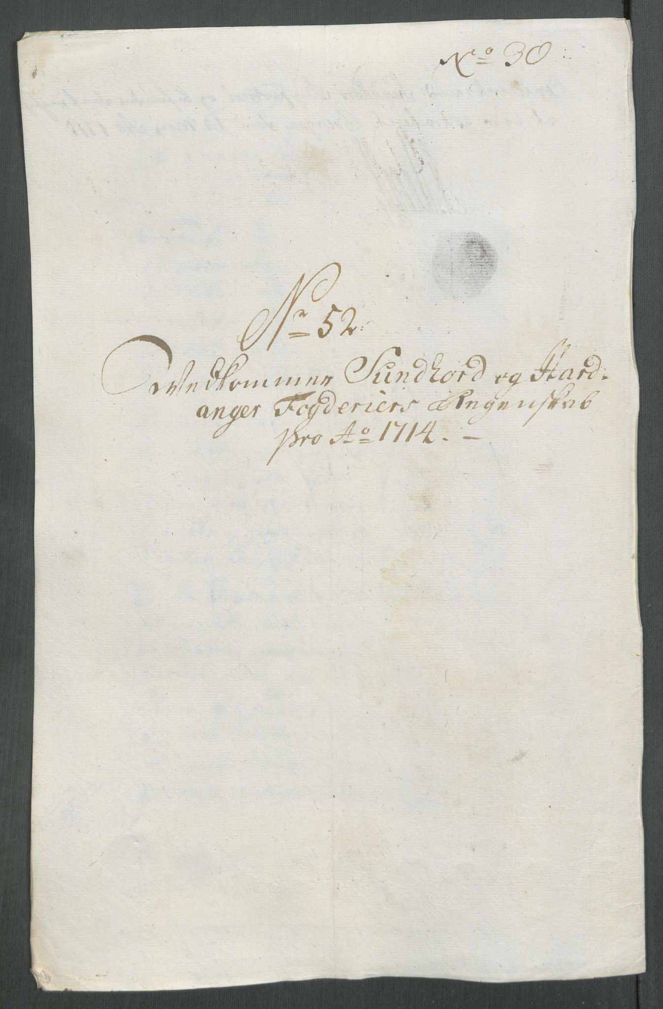 Rentekammeret inntil 1814, Reviderte regnskaper, Fogderegnskap, AV/RA-EA-4092/R48/L2990: Fogderegnskap Sunnhordland og Hardanger, 1714, p. 324