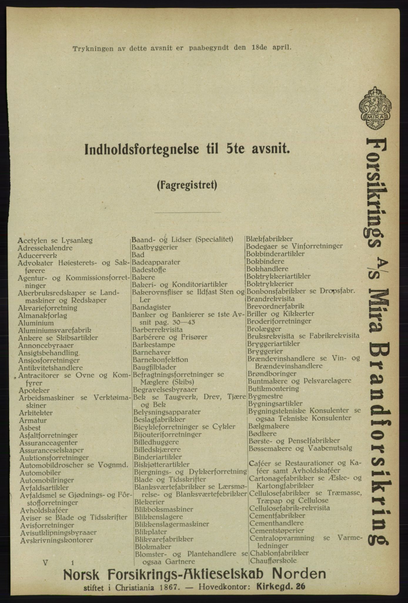 Kristiania/Oslo adressebok, PUBL/-, 1918, p. 2184