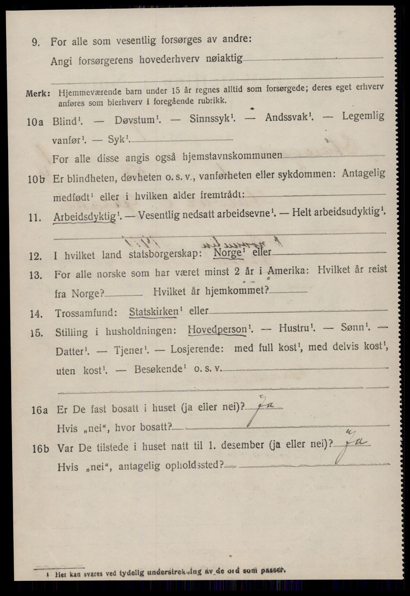 SAT, 1920 census for Stangvik, 1920, p. 769