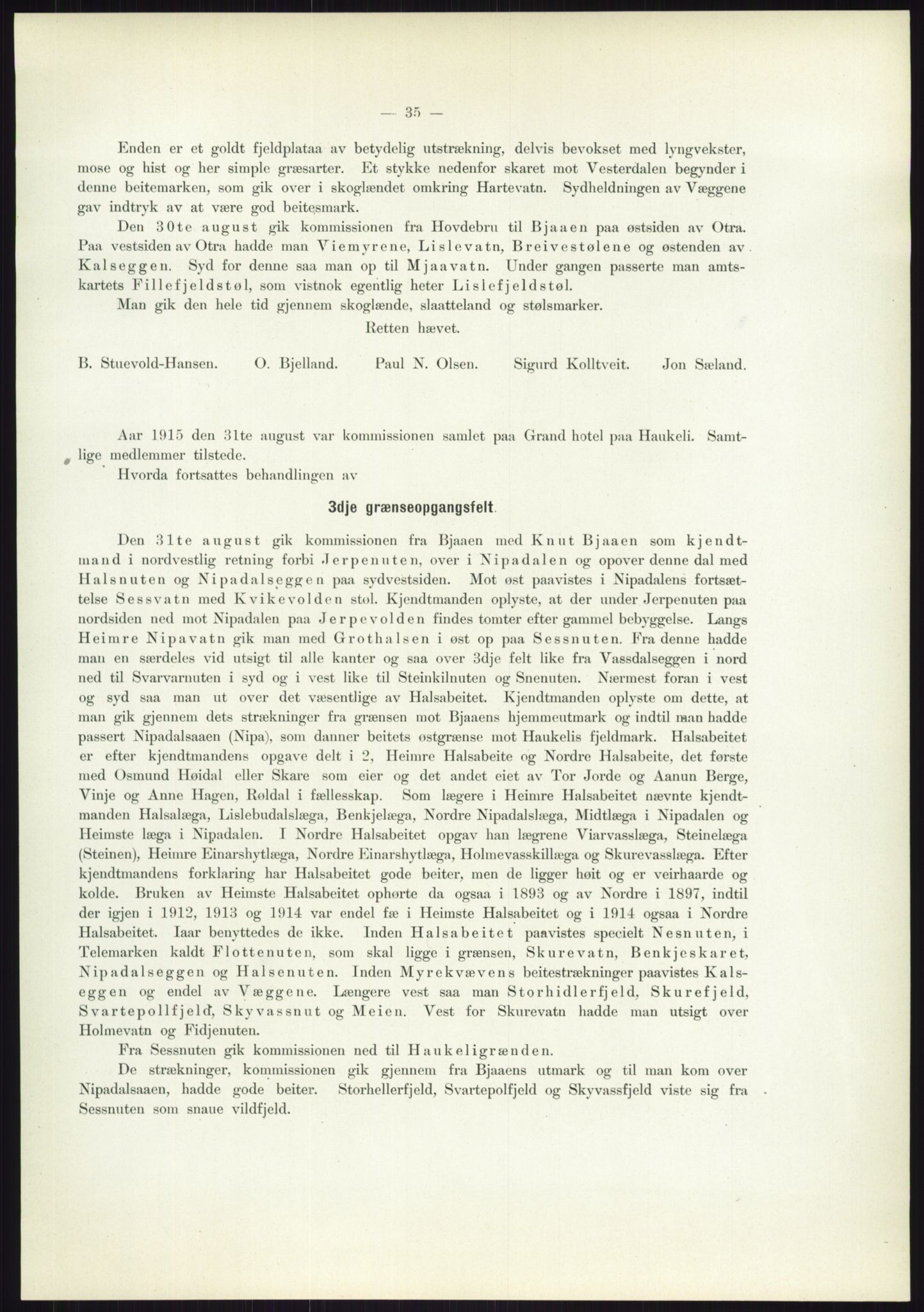 Høyfjellskommisjonen, AV/RA-S-1546/X/Xa/L0001: Nr. 1-33, 1909-1953, p. 1281