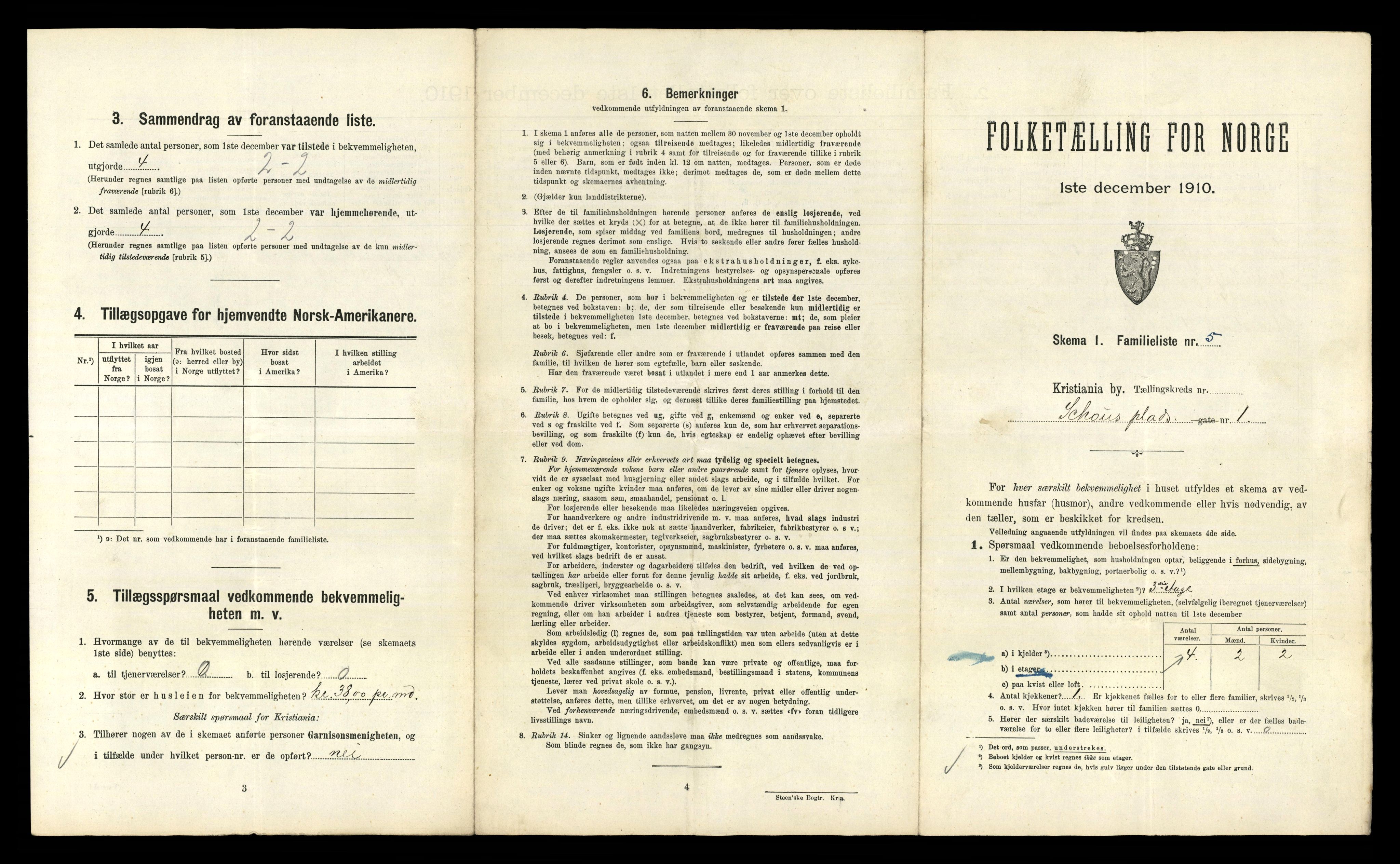 RA, 1910 census for Kristiania, 1910, p. 86209