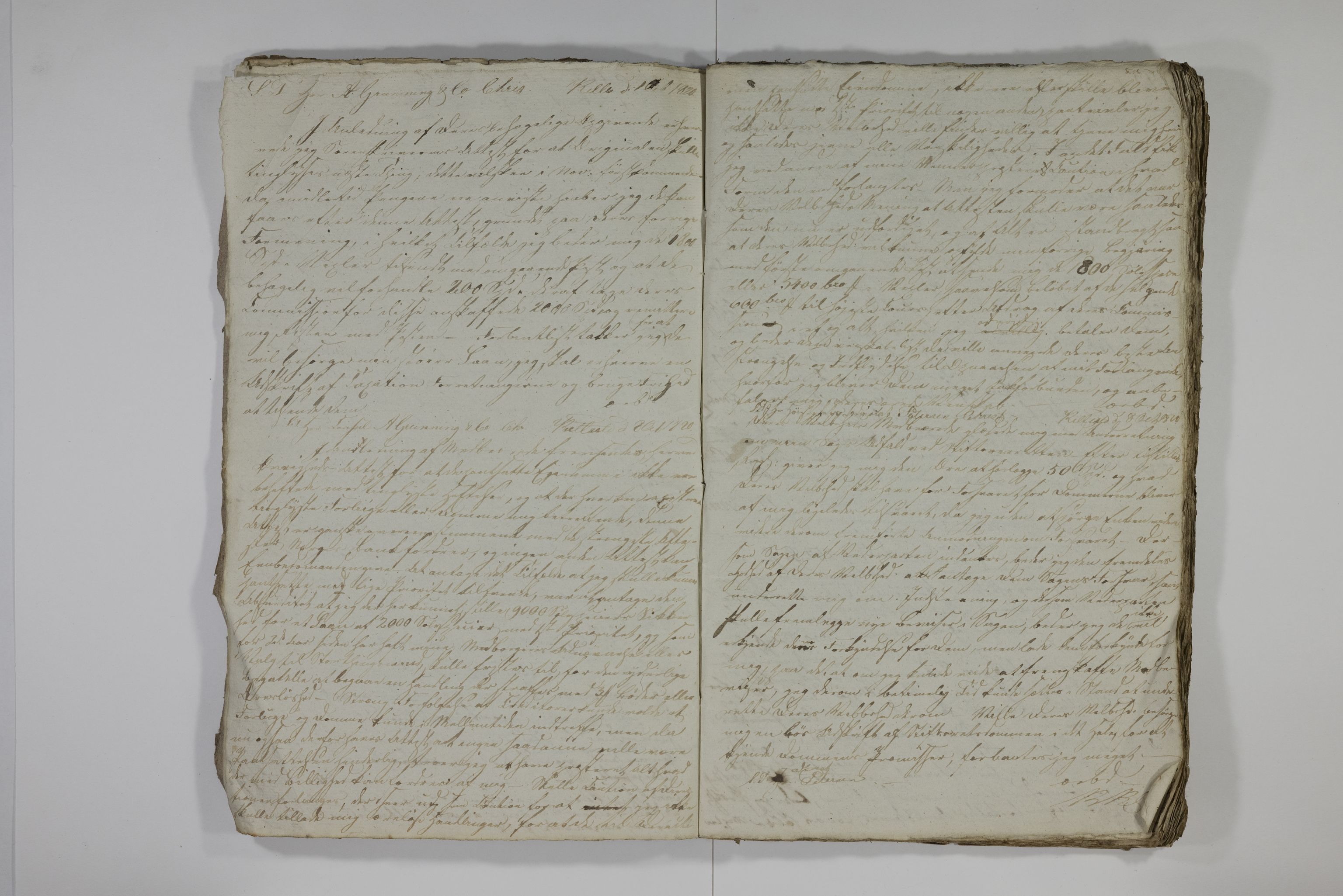 Blehr/ Kjellestad, TEMU/TGM-A-1212/B/L0004: Copiebog, 1820-1822, p. 6