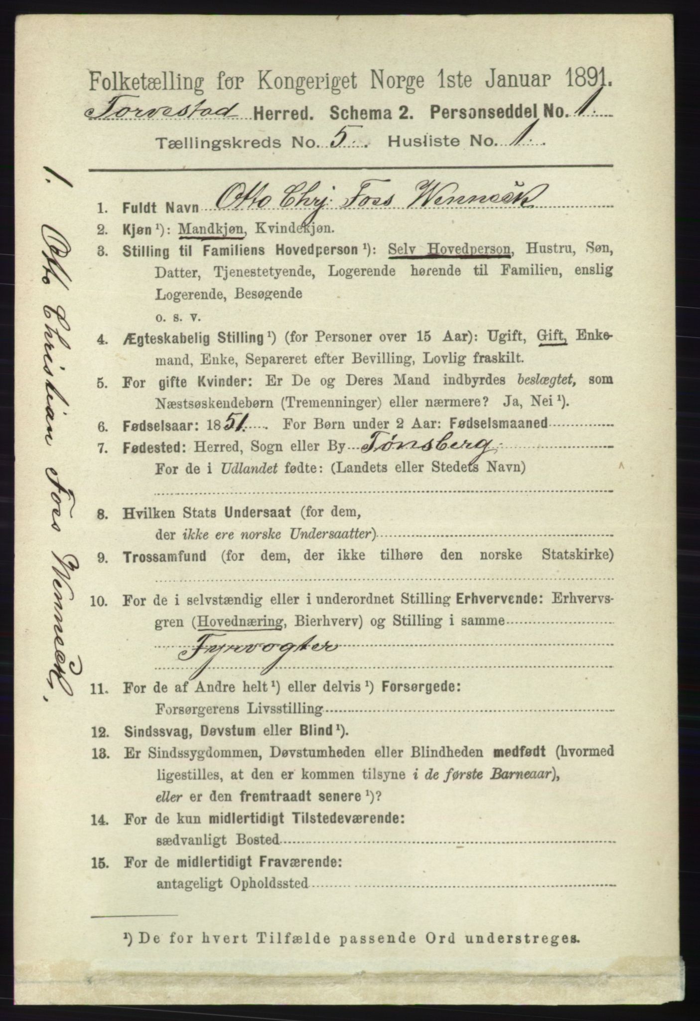 RA, 1891 census for 1152 Torvastad, 1891, p. 1756