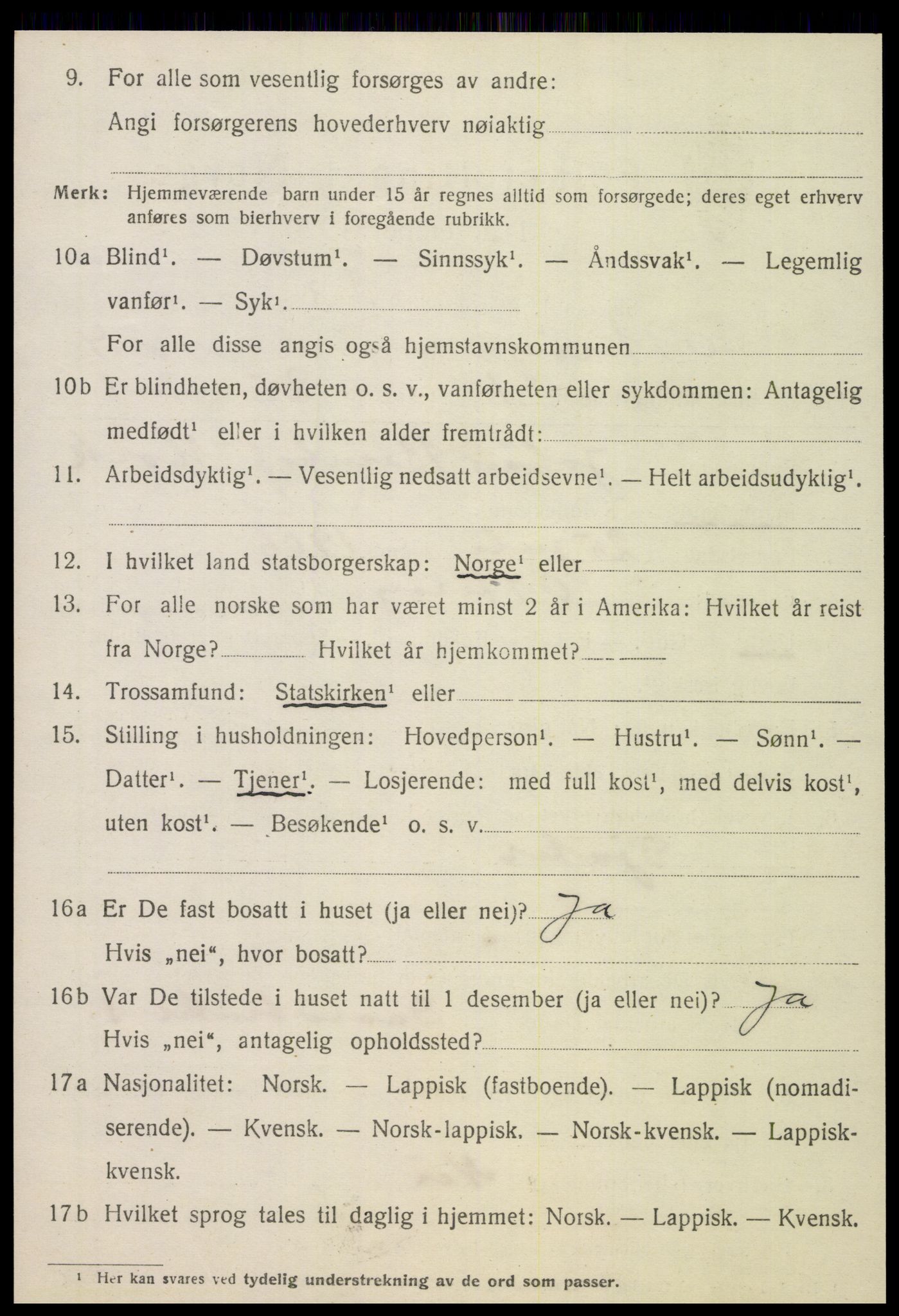 SAT, 1920 census for Otterøy, 1920, p. 1762