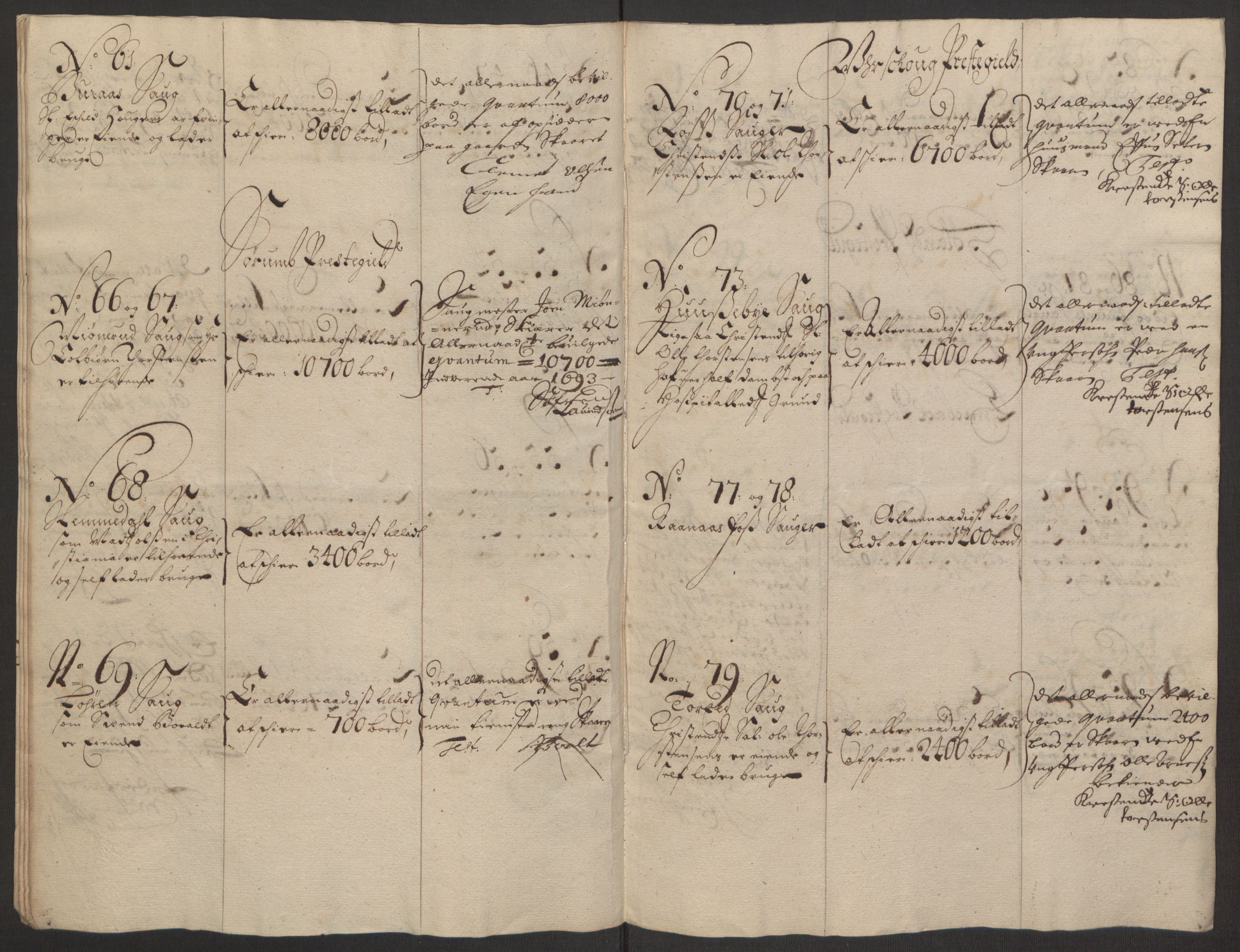 Rentekammeret inntil 1814, Reviderte regnskaper, Fogderegnskap, AV/RA-EA-4092/R11/L0578: Fogderegnskap Nedre Romerike, 1693, p. 185