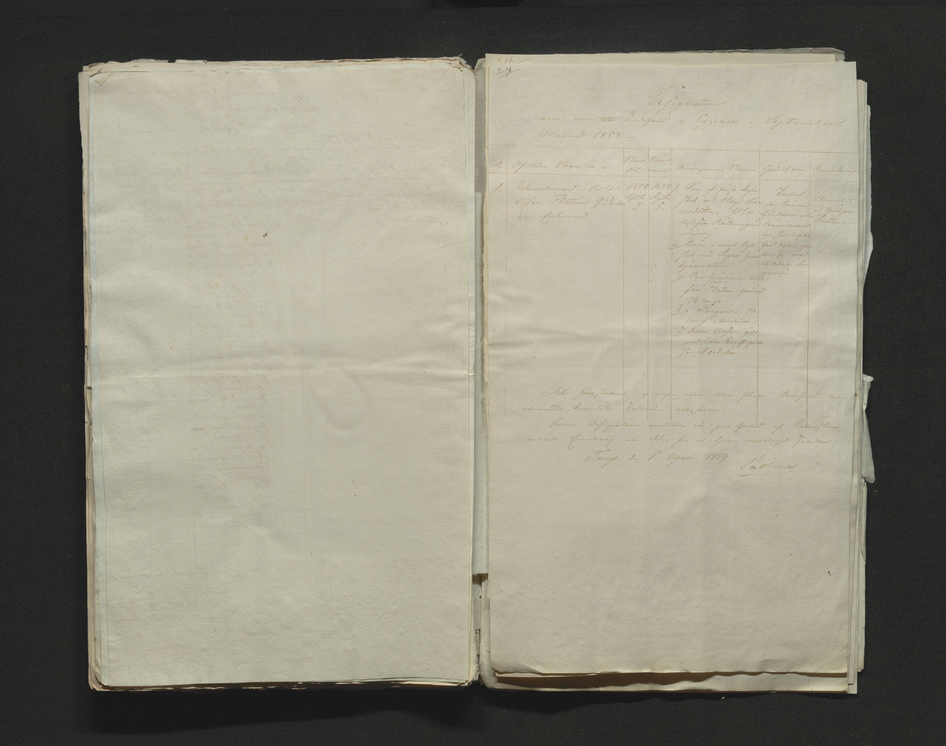 Eiker, Modum og Sigdal sorenskriveri, AV/SAKO-A-123/H/Ha/Hab/L0010: Dødsfallsmeldinger, 1858-1861, p. 97