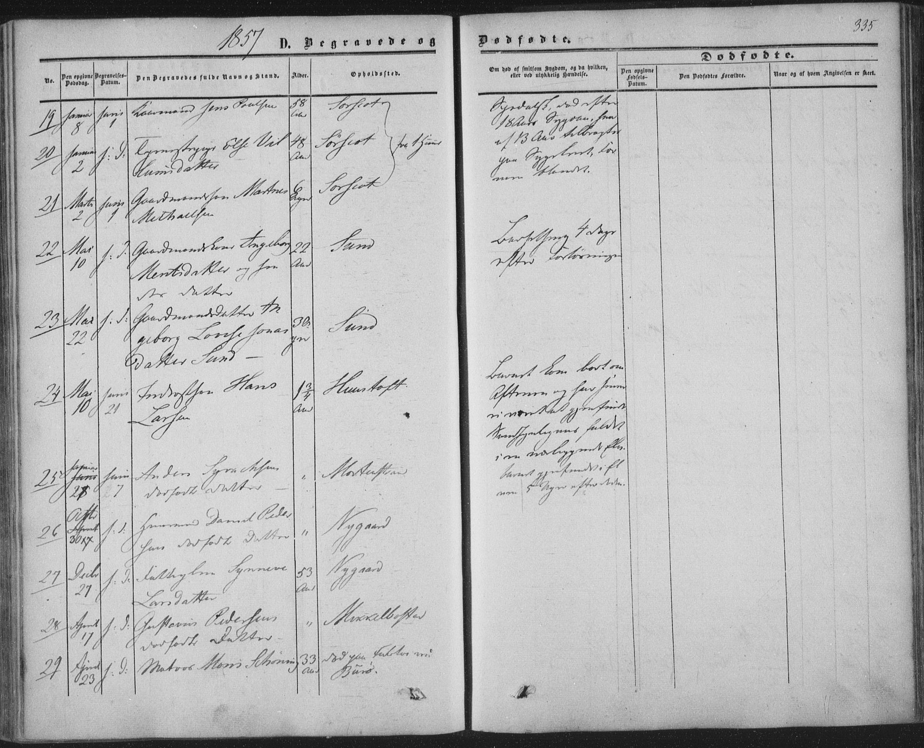 Ministerialprotokoller, klokkerbøker og fødselsregistre - Nordland, AV/SAT-A-1459/855/L0800: Parish register (official) no. 855A08, 1852-1864, p. 335