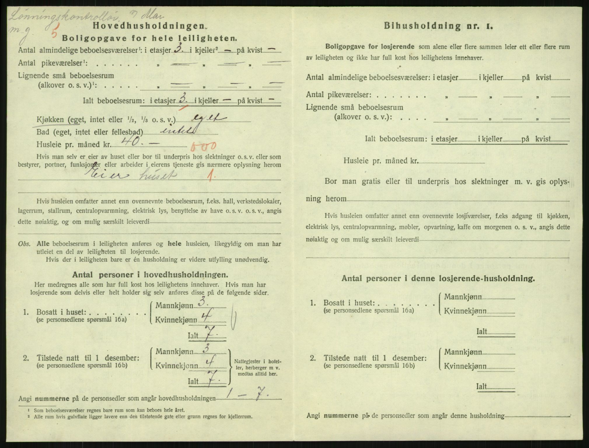 SAKO, 1920 census for Horten, 1920, p. 7166