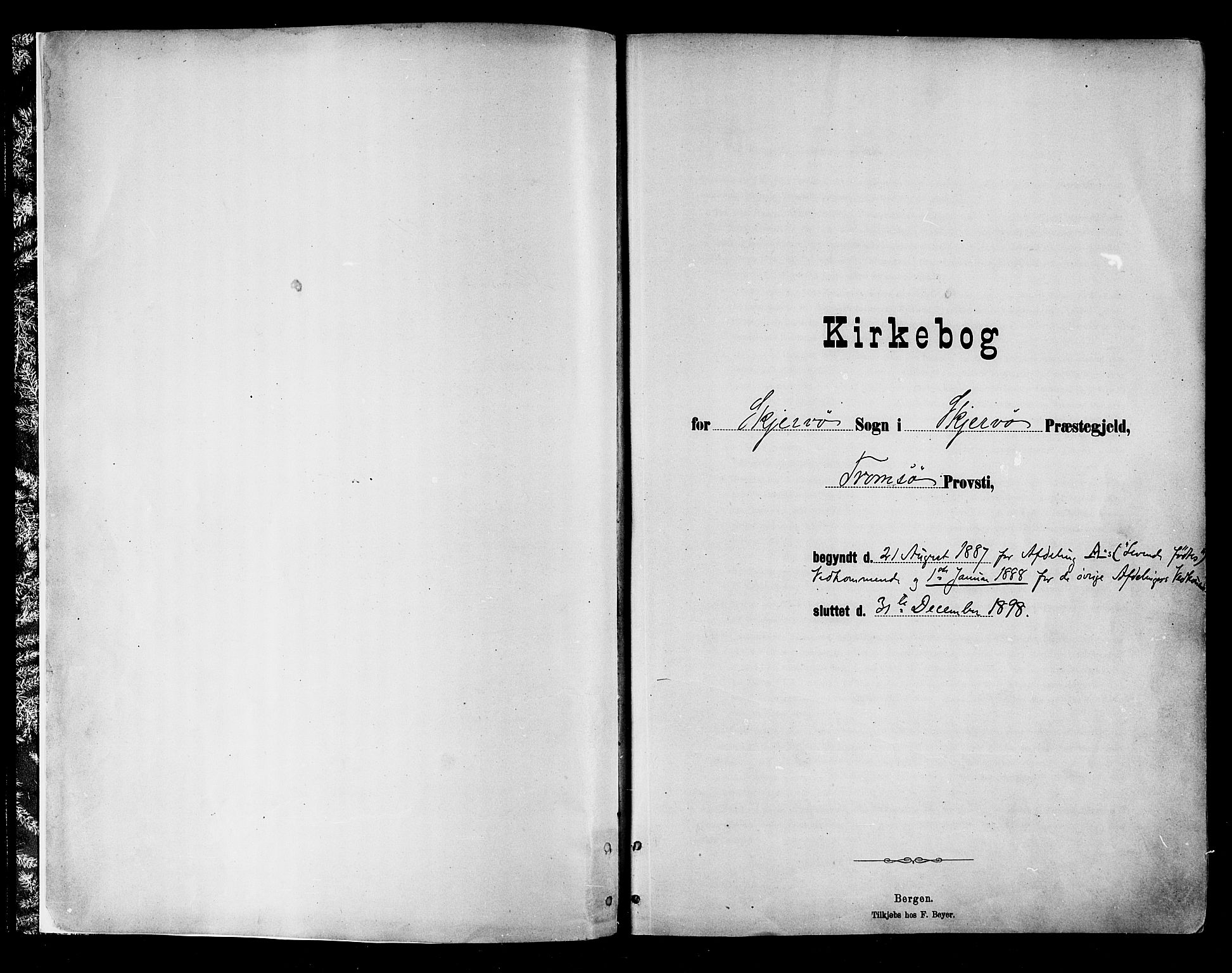 Skjervøy sokneprestkontor, SATØ/S-1300/H/Ha/Haa/L0010kirke: Parish register (official) no. 10, 1887-1898