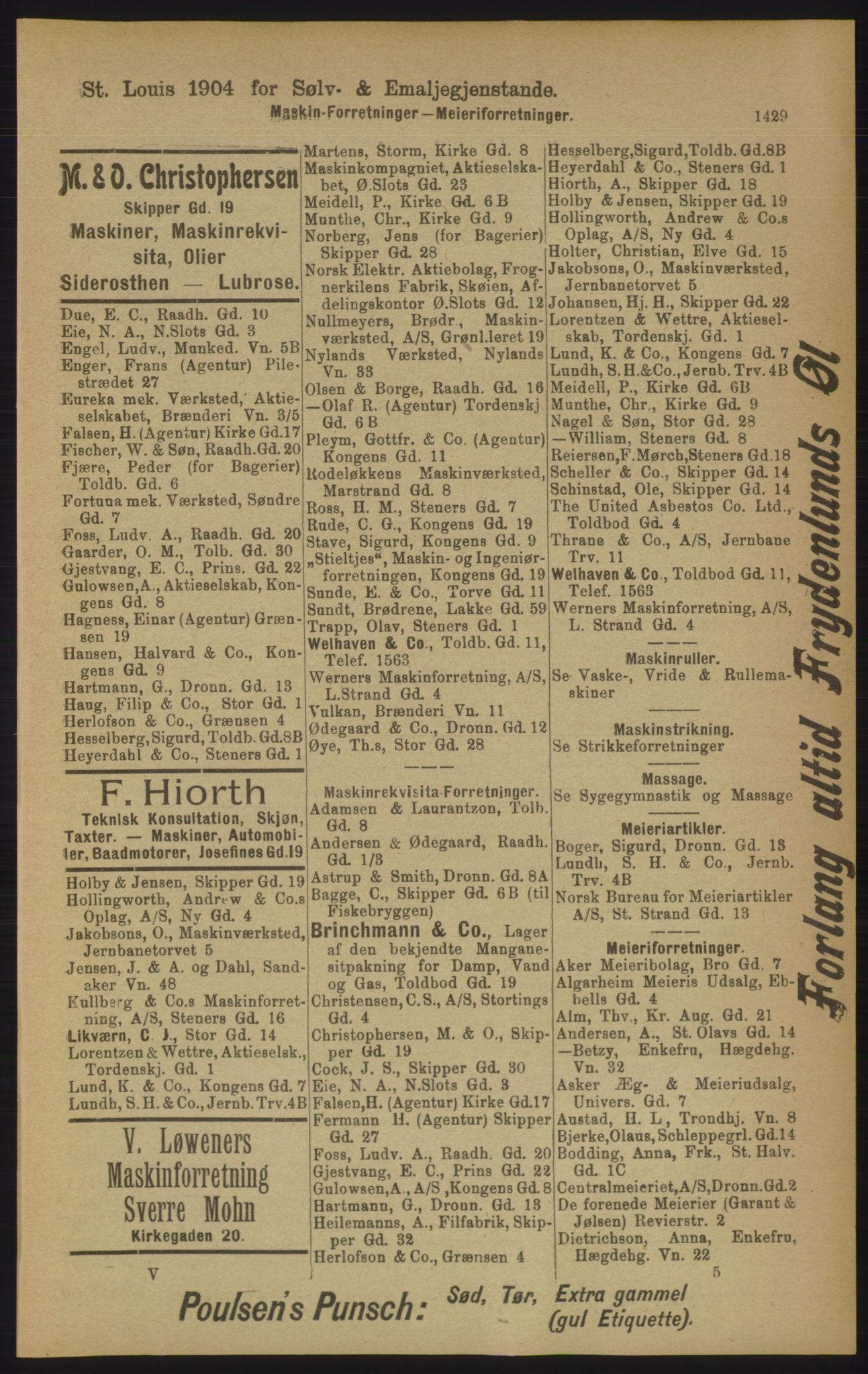 Kristiania/Oslo adressebok, PUBL/-, 1906, p. 1429