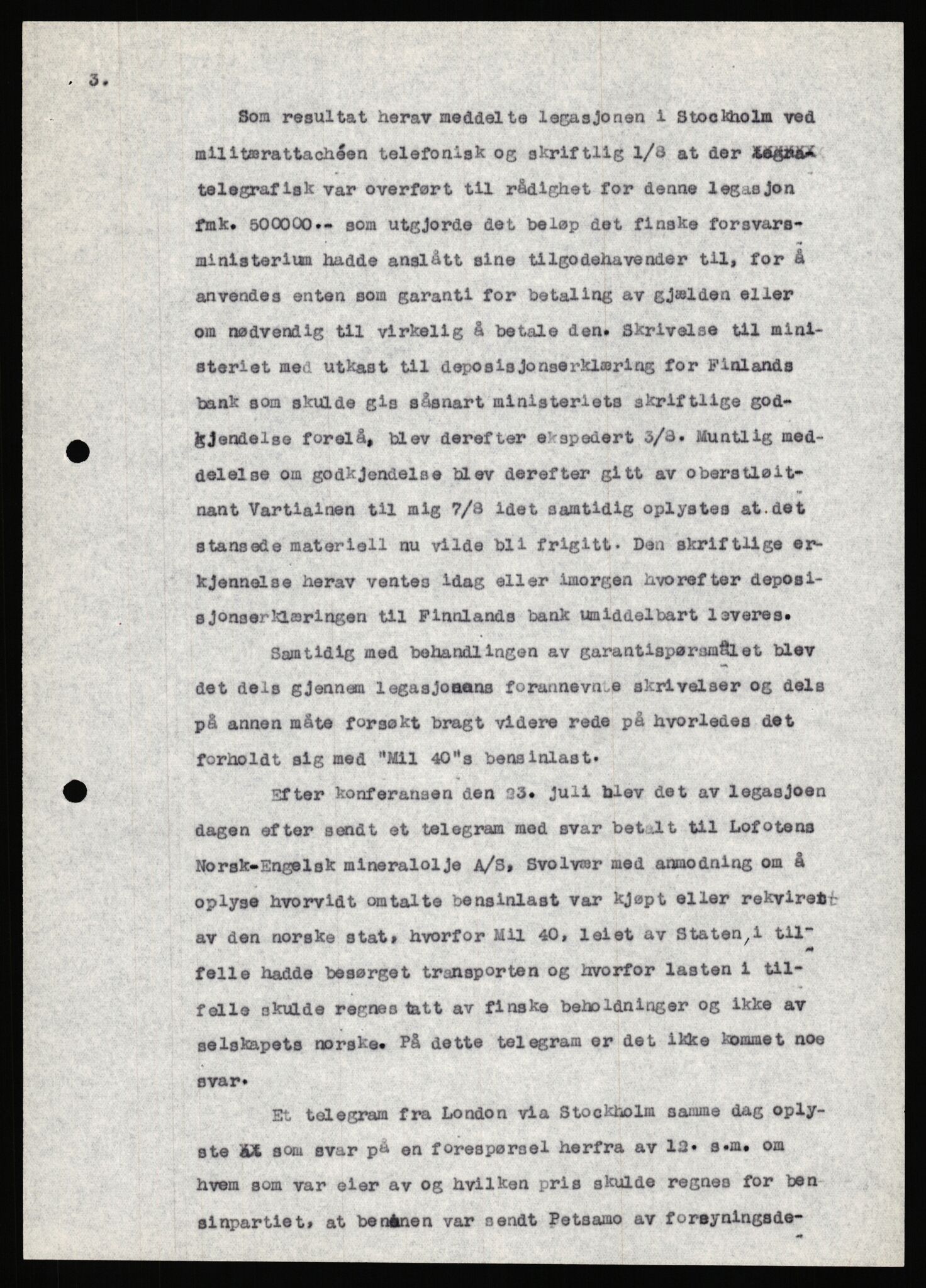 Forsvaret, Forsvarets krigshistoriske avdeling, RA/RAFA-2017/Y/Ya/L0006: II-C-11-11,2 - Utenriksdepartementet.  Legasjonen i Helsingfors., 1940-1946, p. 177