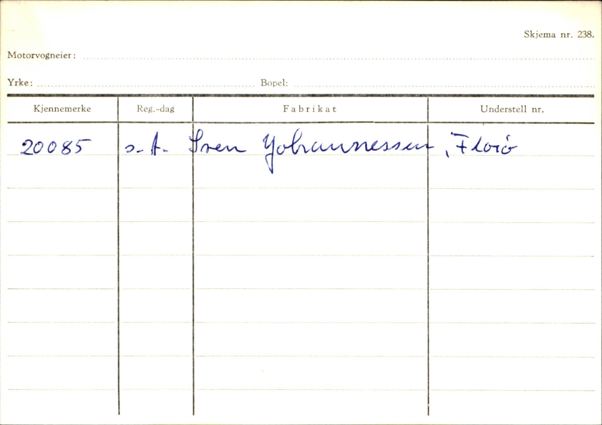 Statens vegvesen, Sogn og Fjordane vegkontor, SAB/A-5301/4/F/L0130: Eigarregister Eid T-Å. Høyanger A-O, 1945-1975, p. 2057