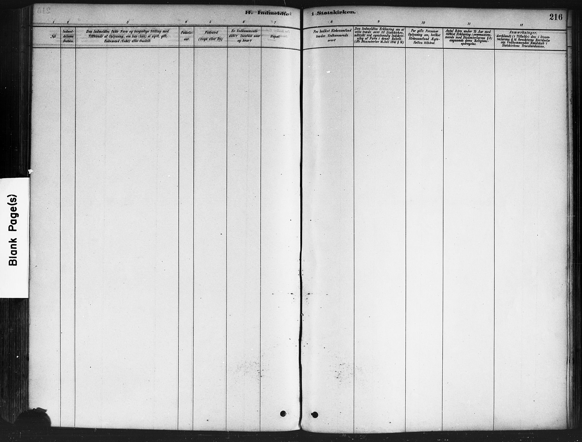 Skiptvet prestekontor Kirkebøker, AV/SAO-A-20009/F/Fa/L0009: Parish register (official) no. 9, 1878-1900, p. 216