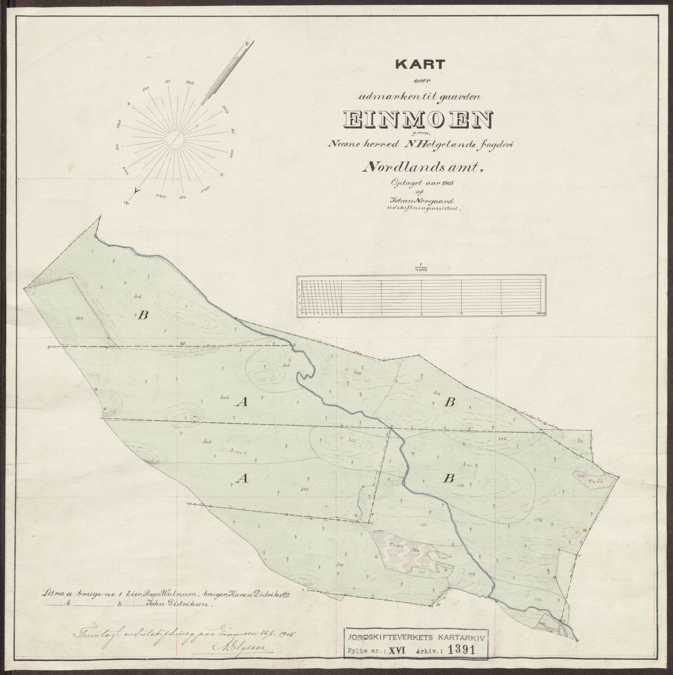 Jordskifteverkets kartarkiv, AV/RA-S-3929/T, 1859-1988, p. 1580