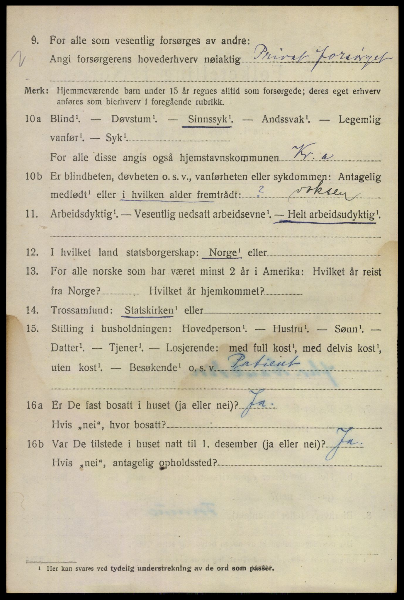 SAKO, 1920 census for Hurum, 1920, p. 12643