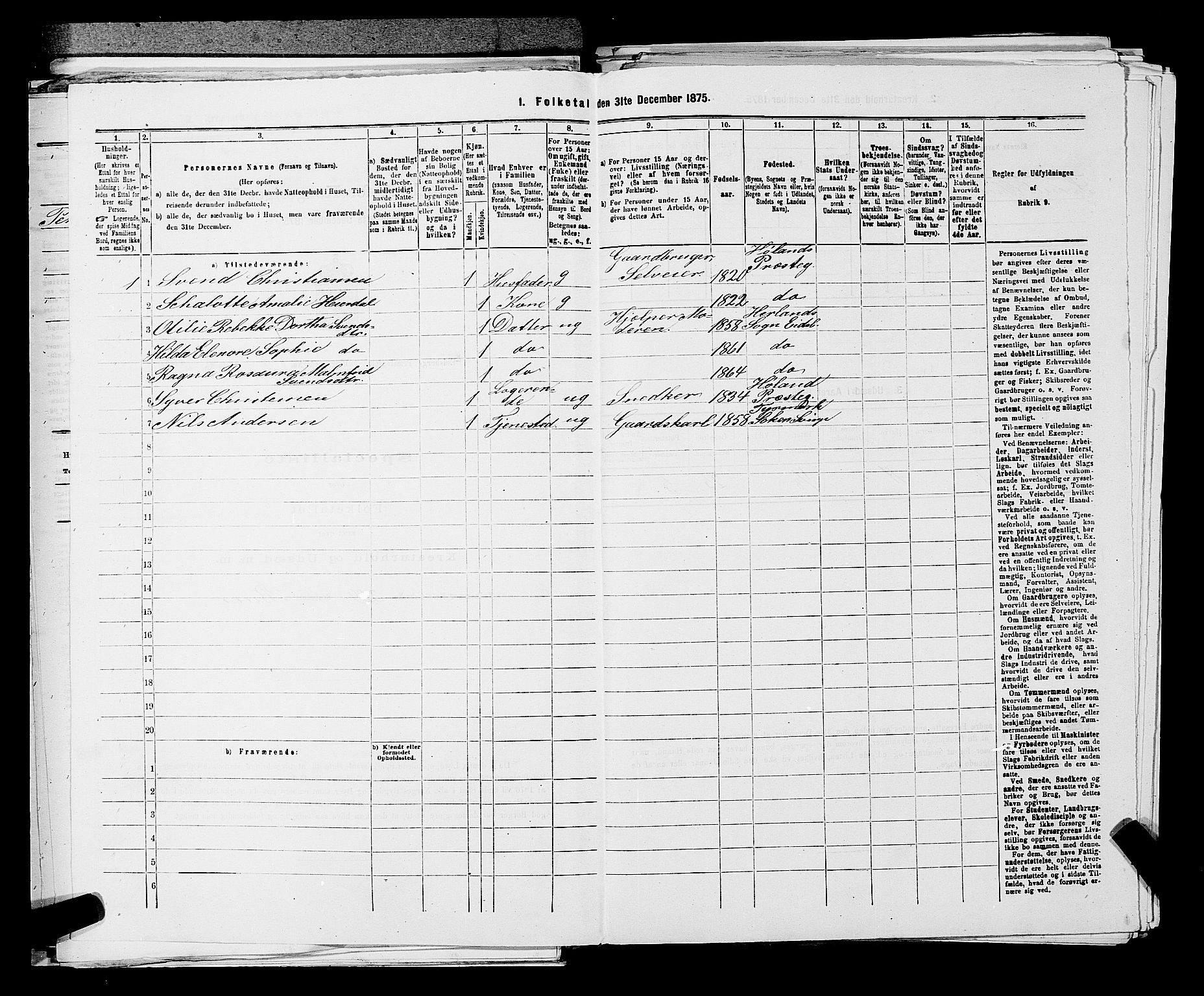 RA, 1875 census for 0125P Eidsberg, 1875, p. 1708