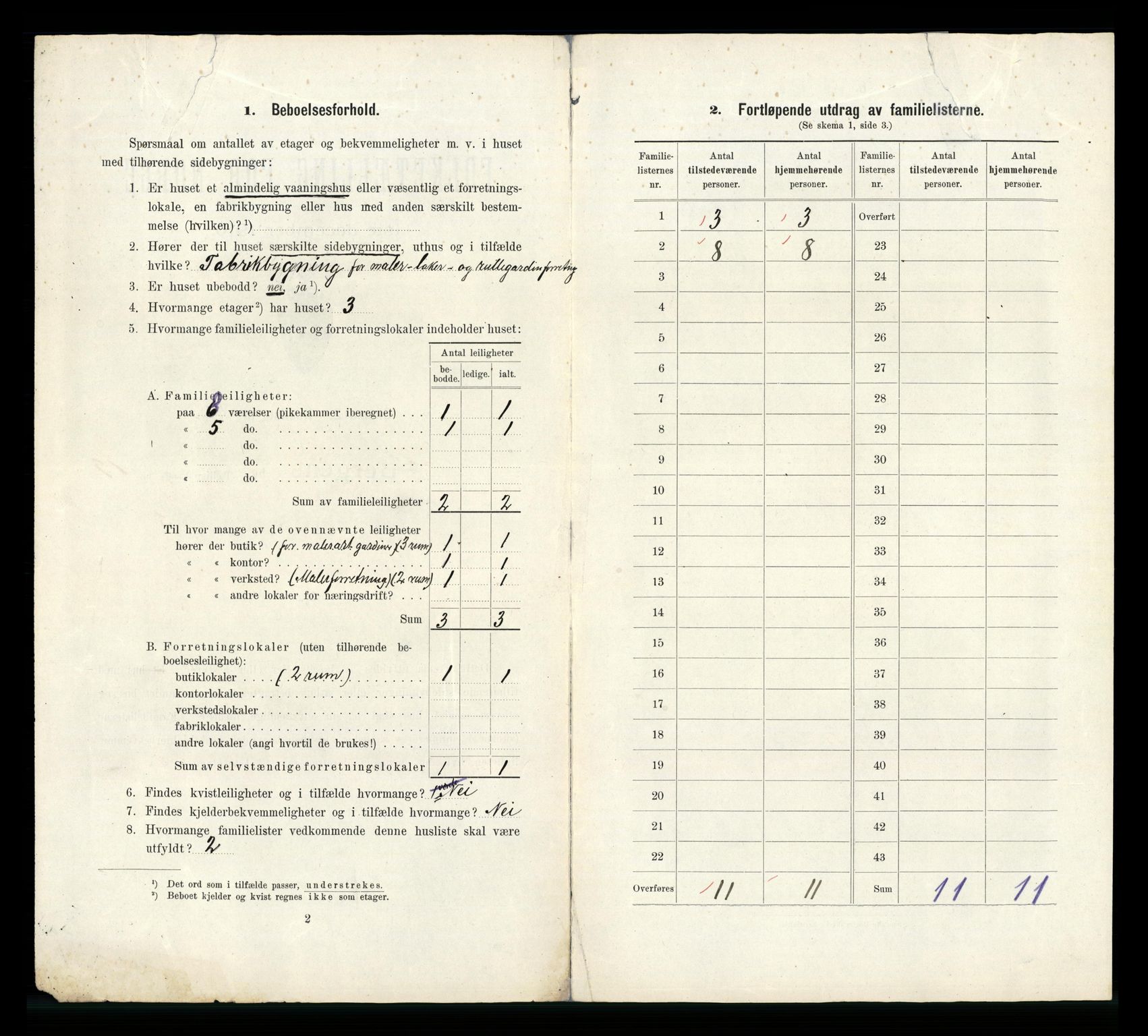 RA, 1910 census for Bergen, 1910, p. 6072