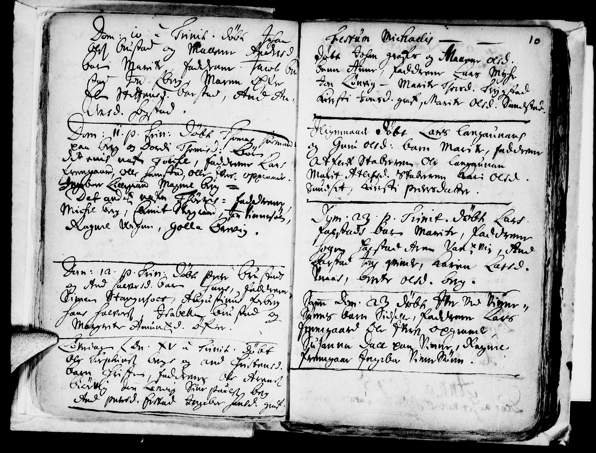 Ministerialprotokoller, klokkerbøker og fødselsregistre - Nord-Trøndelag, SAT/A-1458/722/L0214: Parish register (official) no. 722A01, 1692-1718, p. 10