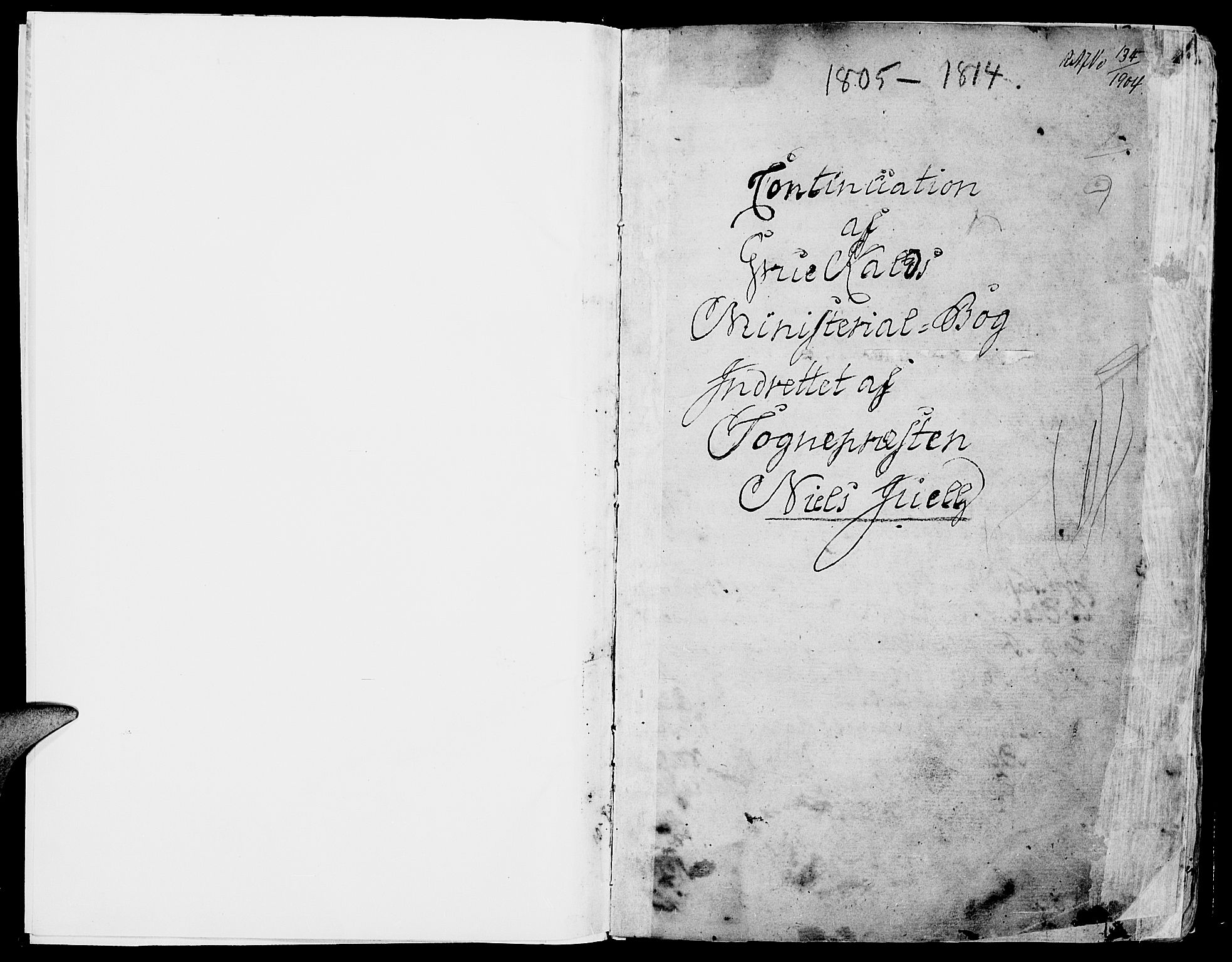 Grue prestekontor, SAH/PREST-036/H/Ha/Haa/L0005: Parish register (official) no. 5, 1805-1814, p. 0-1