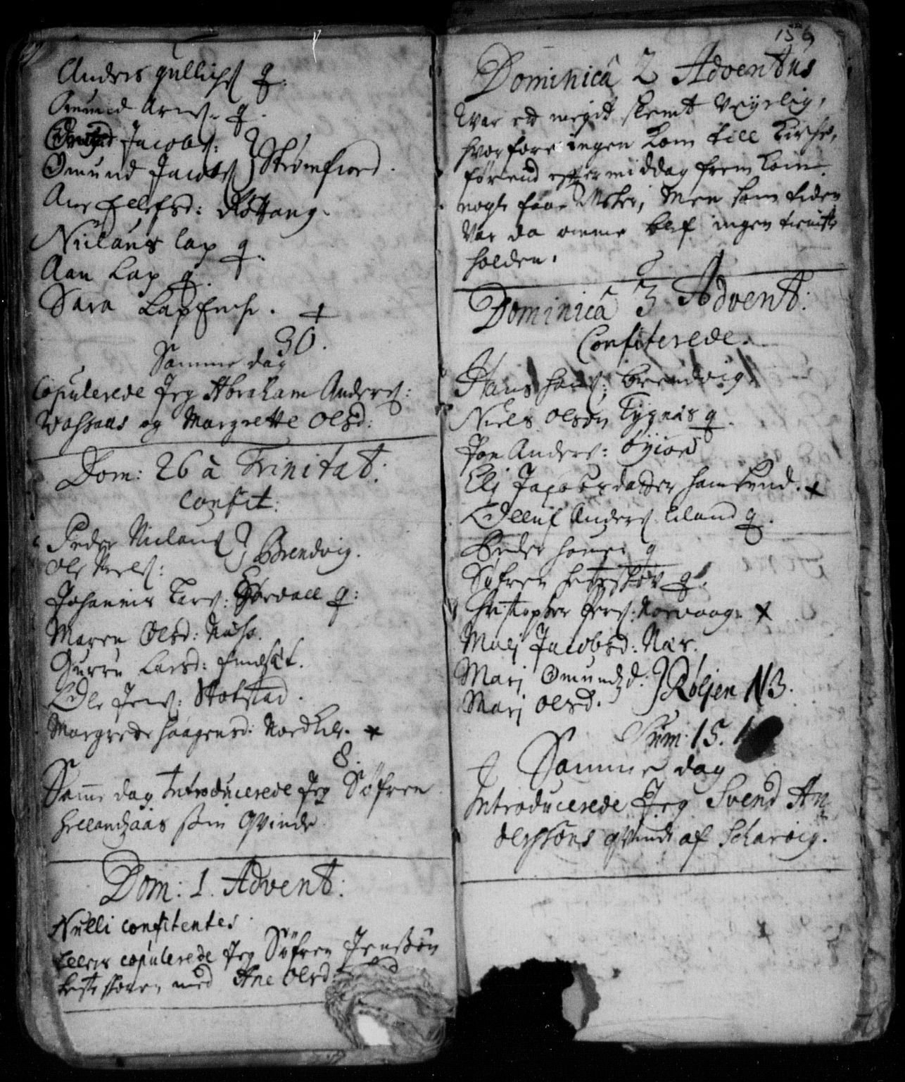 Ministerialprotokoller, klokkerbøker og fødselsregistre - Nordland, SAT/A-1459/859/L0840: Parish register (official) no. 859A00, 1708-1738, p. 156