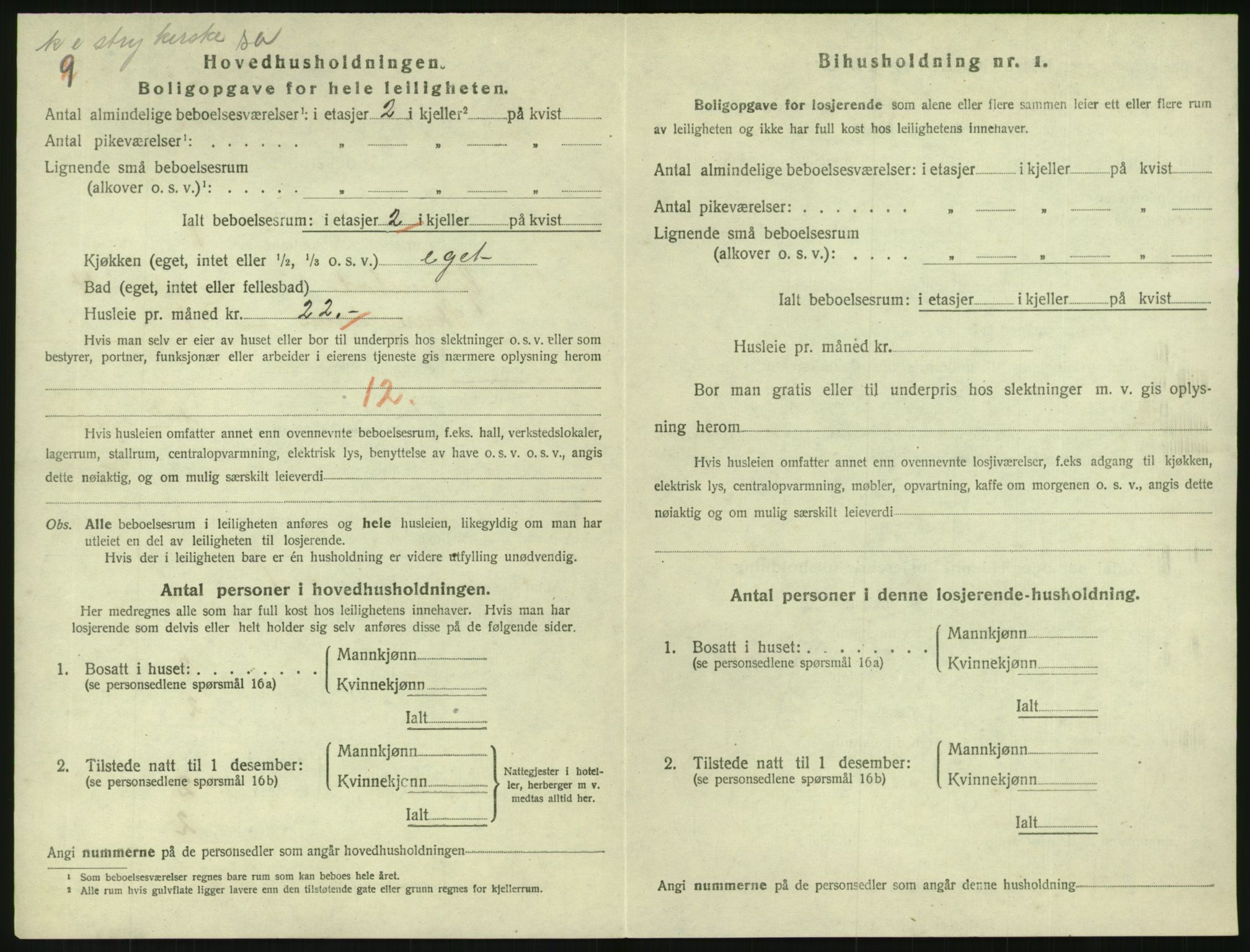 SAK, 1920 census for Grimstad, 1920, p. 1958