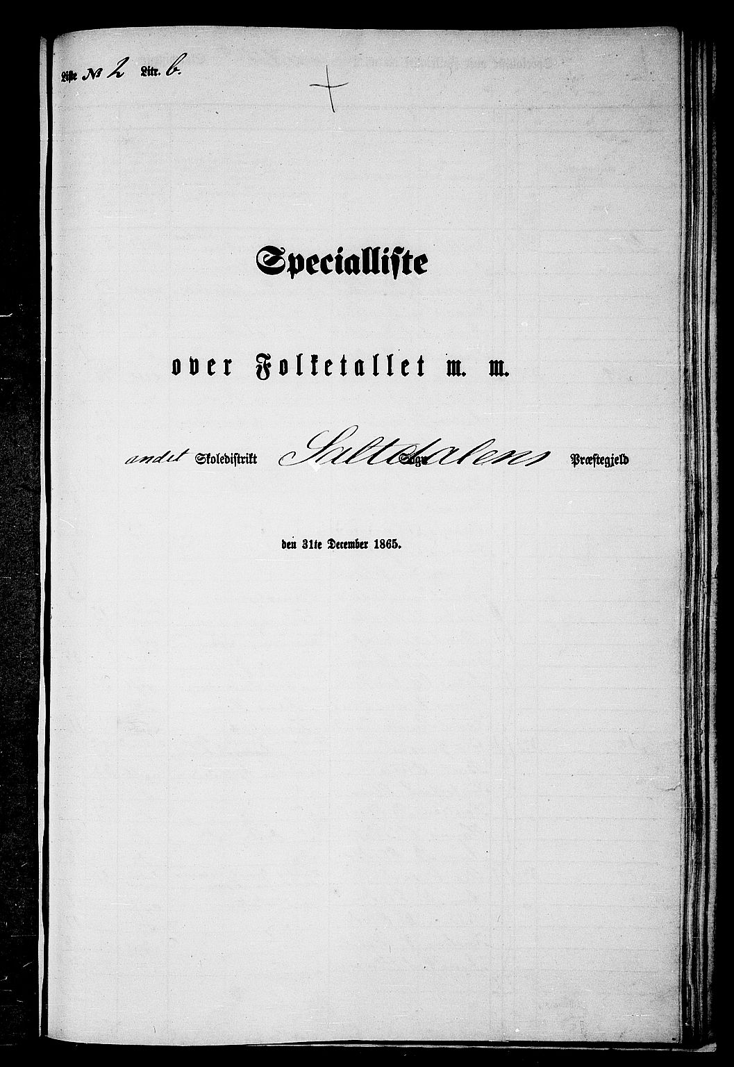 RA, 1865 census for Saltdal, 1865, p. 41