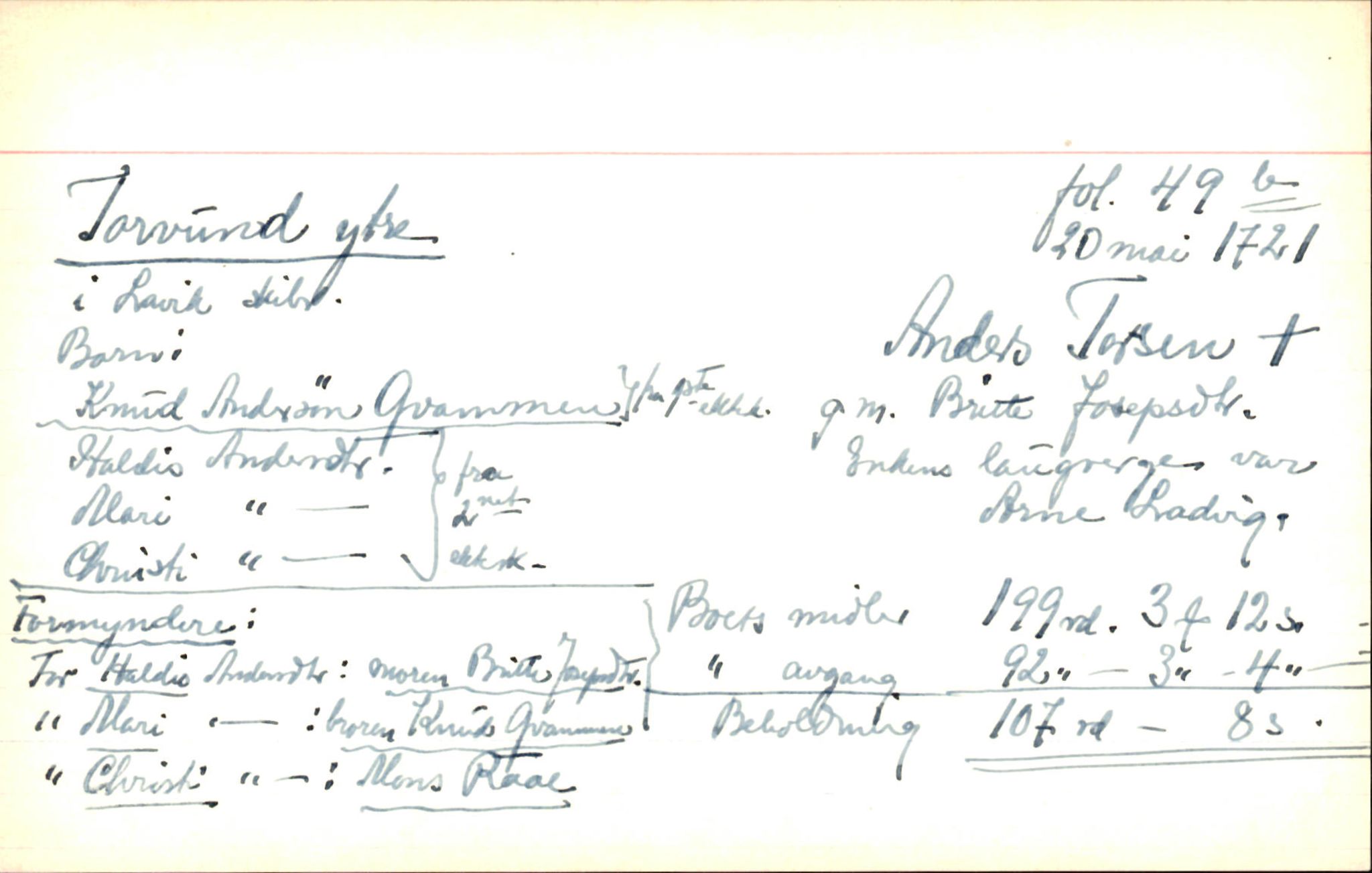 Skiftekort ved Statsarkivet i Bergen, SAB/SKIFTEKORT/006/L0002: Skifteprotokoll nr. 3 og skiftedesignasjoner 1733-1738, 1720-1738, p. 267