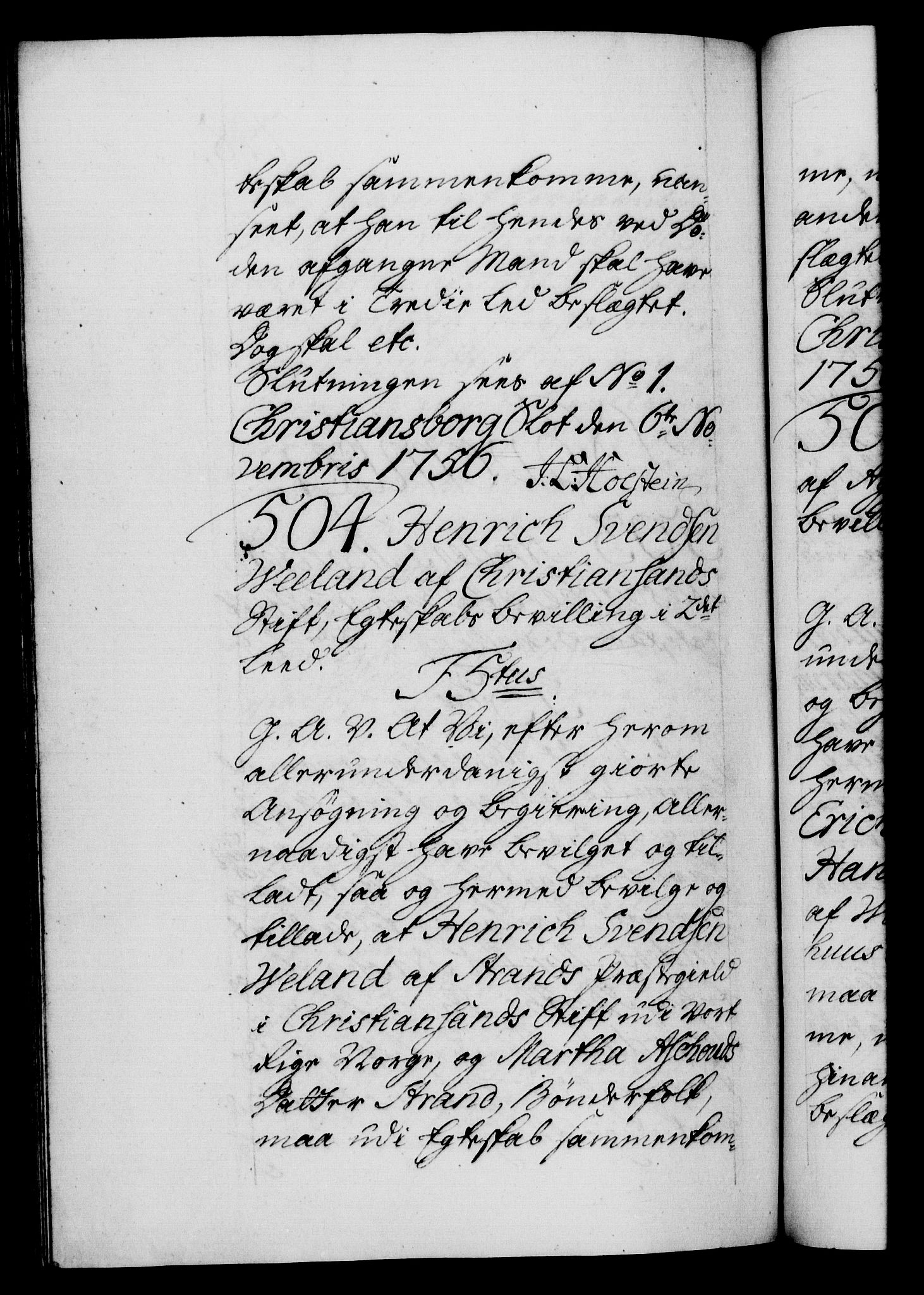 Danske Kanselli 1572-1799, AV/RA-EA-3023/F/Fc/Fca/Fcaa/L0039: Norske registre, 1755-1756, p. 798b