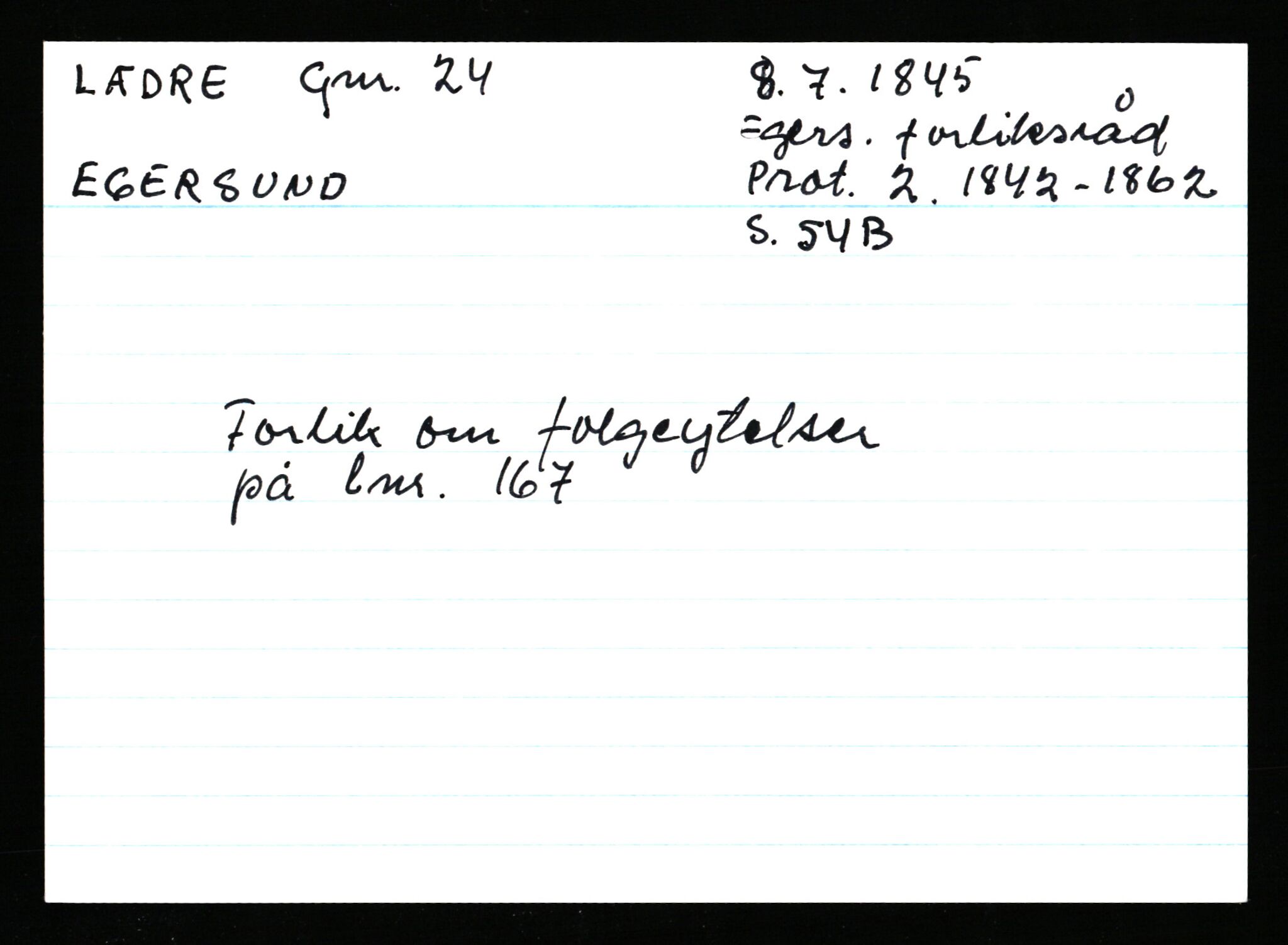 Statsarkivet i Stavanger, AV/SAST-A-101971/03/Y/Ym/L0037: Åstedskort sortert etter gårdsnavn: Lædre - Mauland, 1600-1950, p. 2