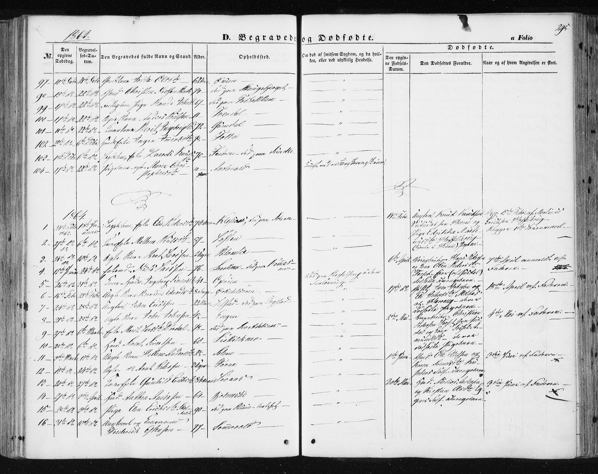 Ministerialprotokoller, klokkerbøker og fødselsregistre - Sør-Trøndelag, SAT/A-1456/668/L0806: Parish register (official) no. 668A06, 1854-1869, p. 295