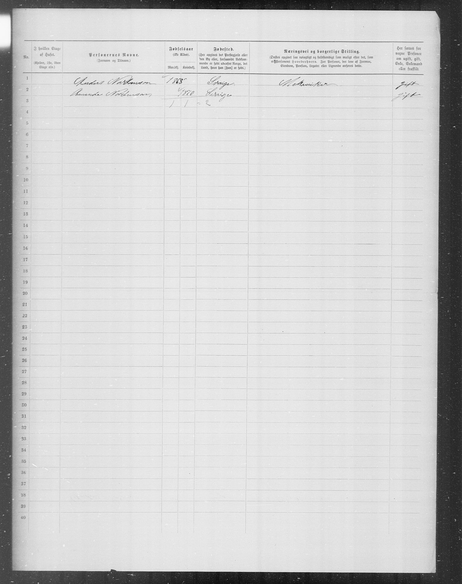 OBA, Municipal Census 1899 for Kristiania, 1899, p. 6914