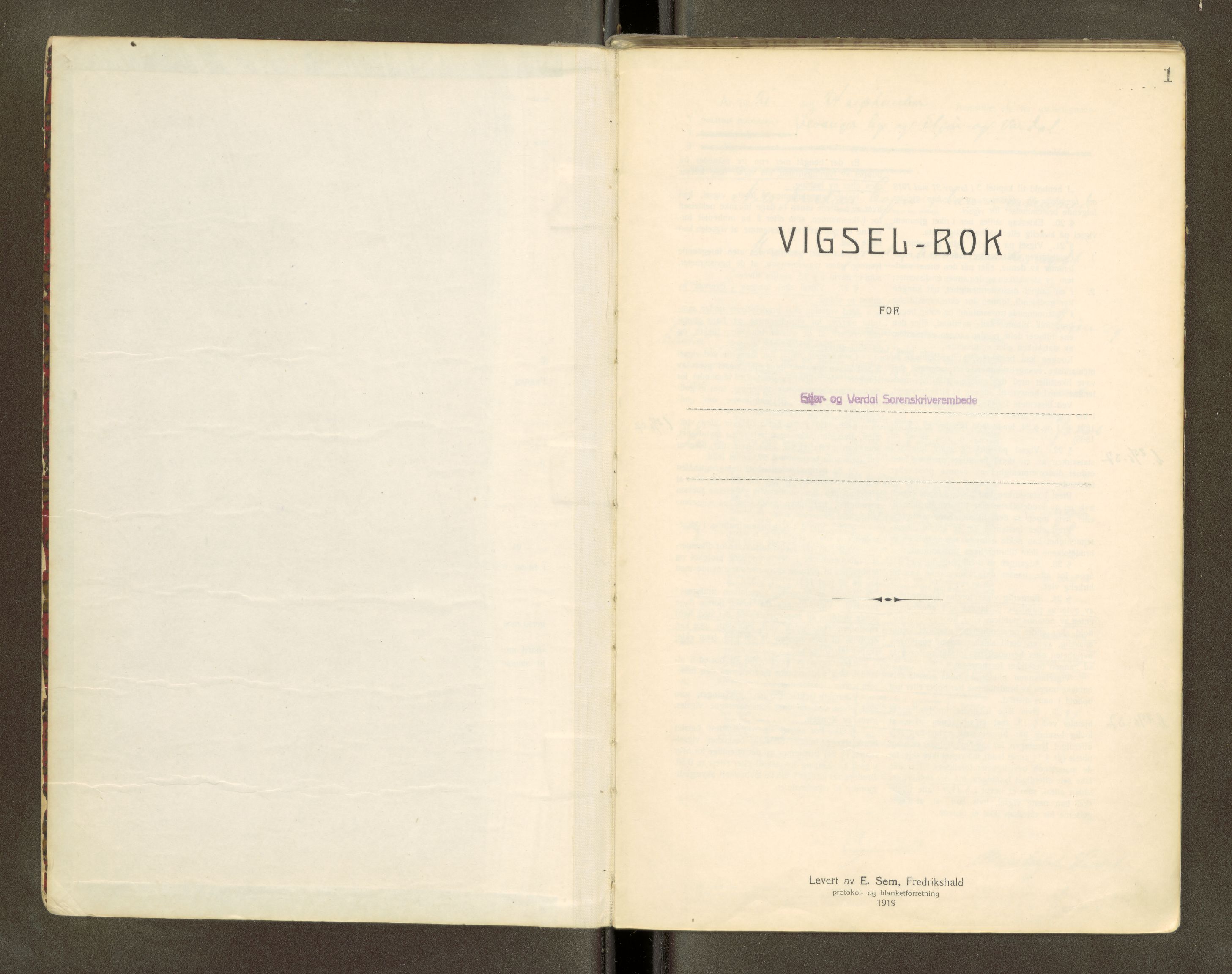 Stjør- og Verdal sorenskriveri, SAT/A-4167/1/6/6D/L0003: Lysingsbok, 1921-1942, p. 1