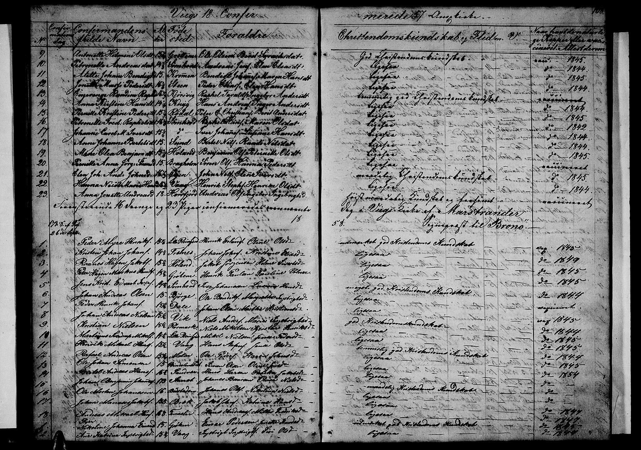 Ministerialprotokoller, klokkerbøker og fødselsregistre - Nordland, AV/SAT-A-1459/812/L0187: Parish register (copy) no. 812C05, 1850-1883, p. 108