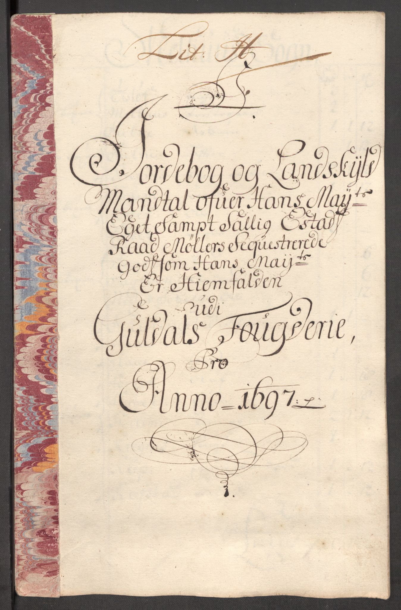 Rentekammeret inntil 1814, Reviderte regnskaper, Fogderegnskap, AV/RA-EA-4092/R60/L3947: Fogderegnskap Orkdal og Gauldal, 1697, p. 381