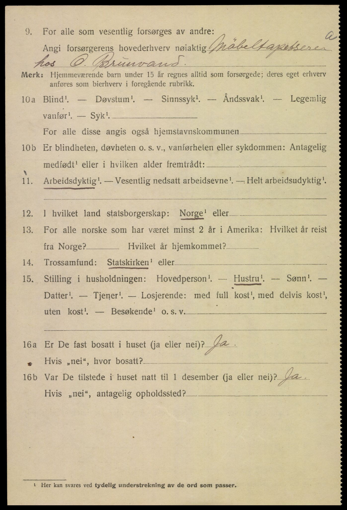 SAK, 1920 census for Kristiansand, 1920, p. 44028