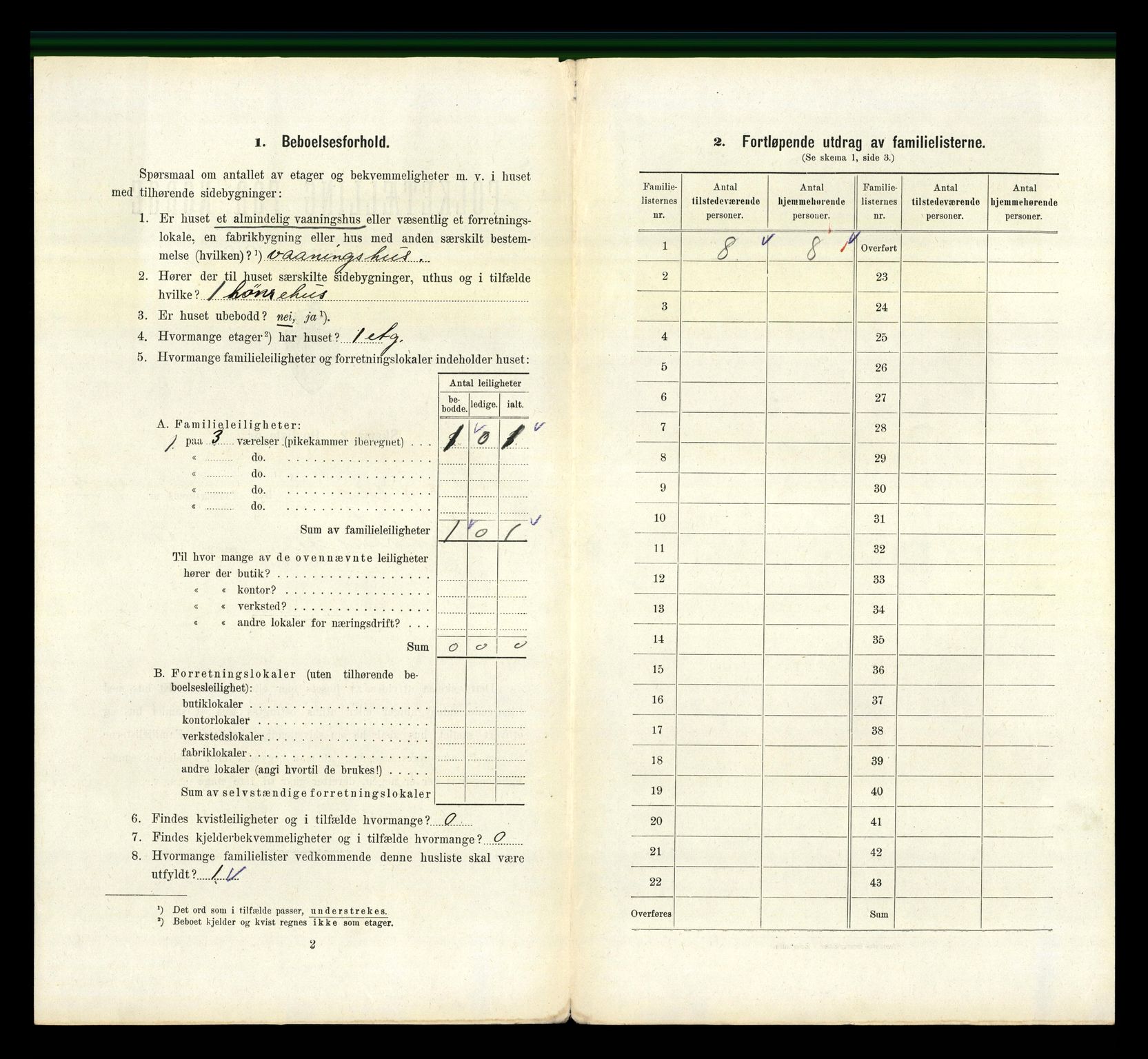 RA, 1910 census for Kragerø, 1910, p. 3921