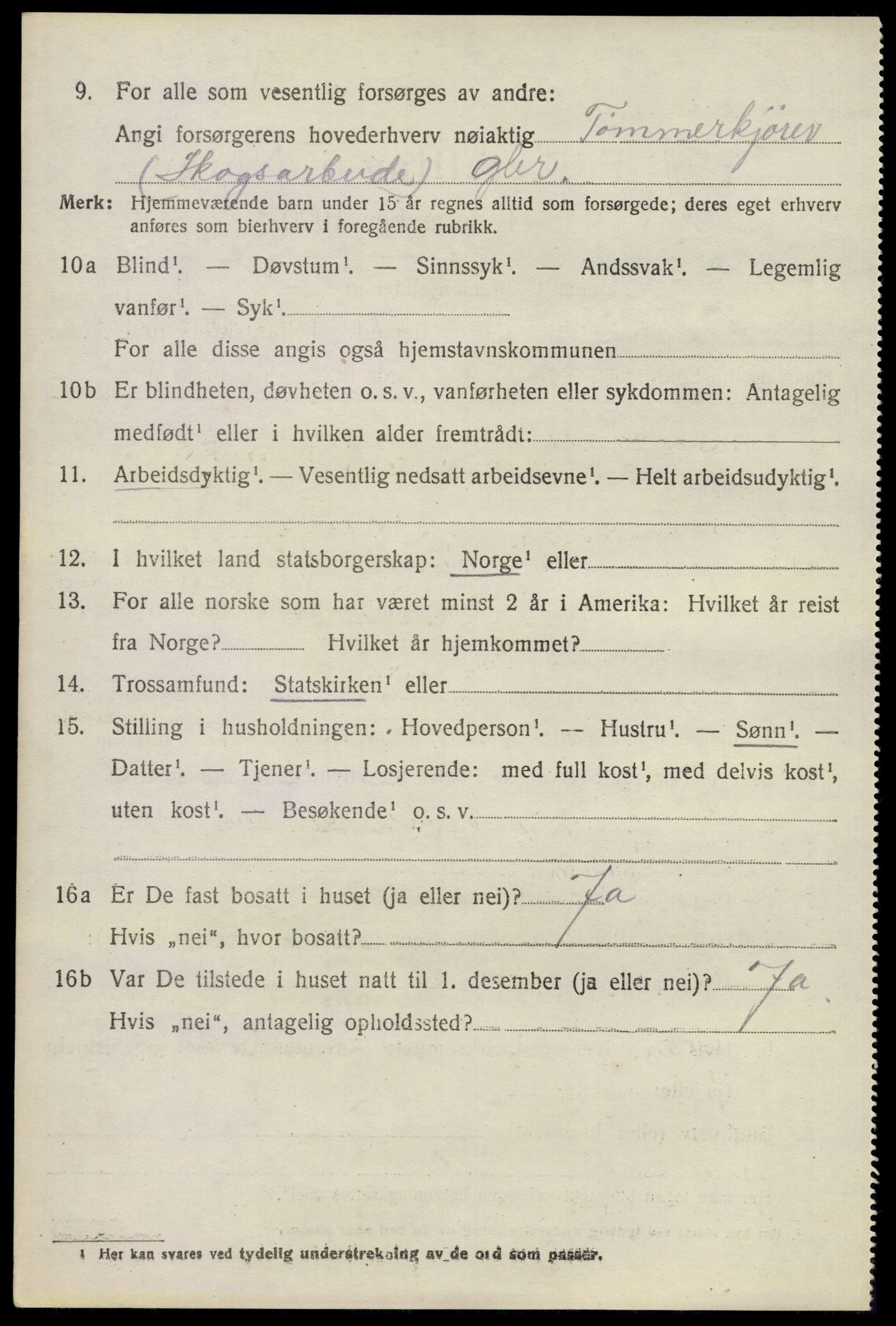 SAO, 1920 census for Hurdal, 1920, p. 3815