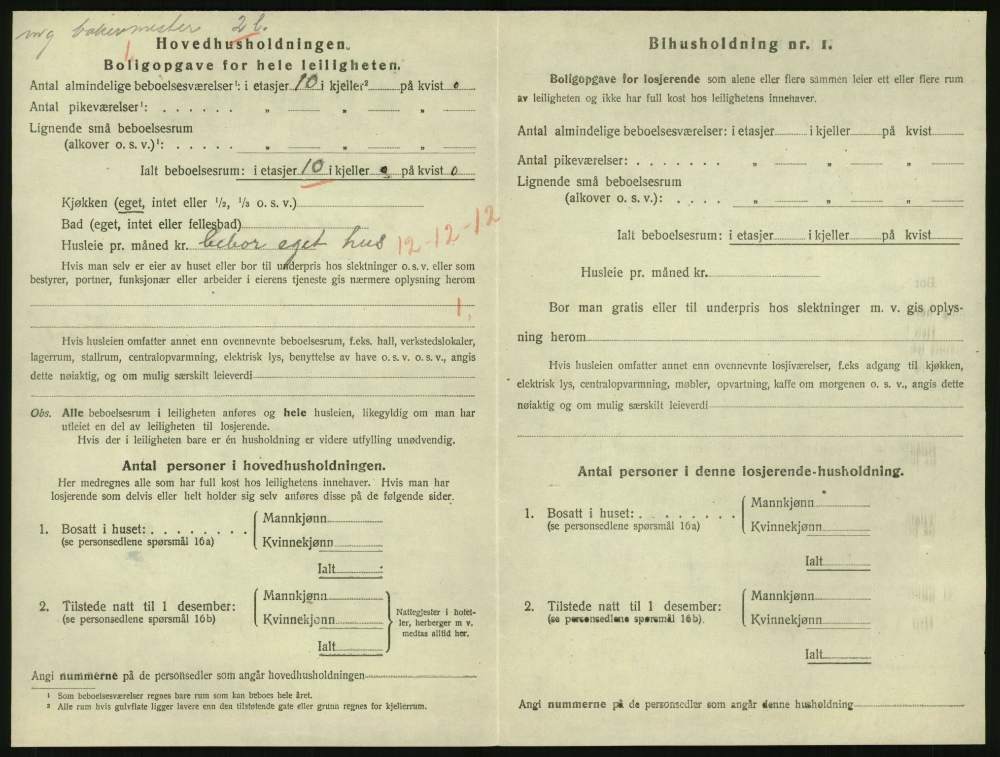 SAK, 1920 census for Tvedestrand, 1920, p. 826