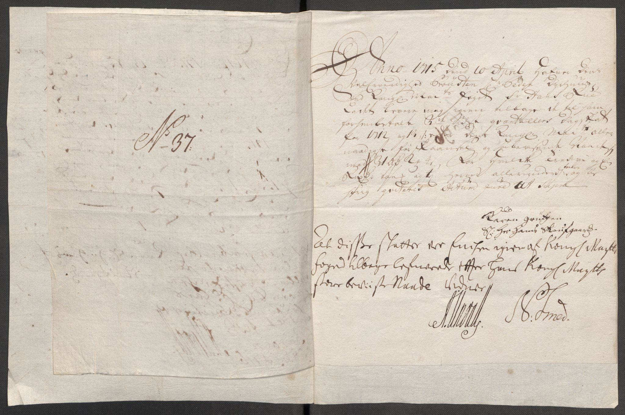 Rentekammeret inntil 1814, Reviderte regnskaper, Fogderegnskap, AV/RA-EA-4092/R53/L3439: Fogderegnskap Sunn- og Nordfjord, 1715, p. 514