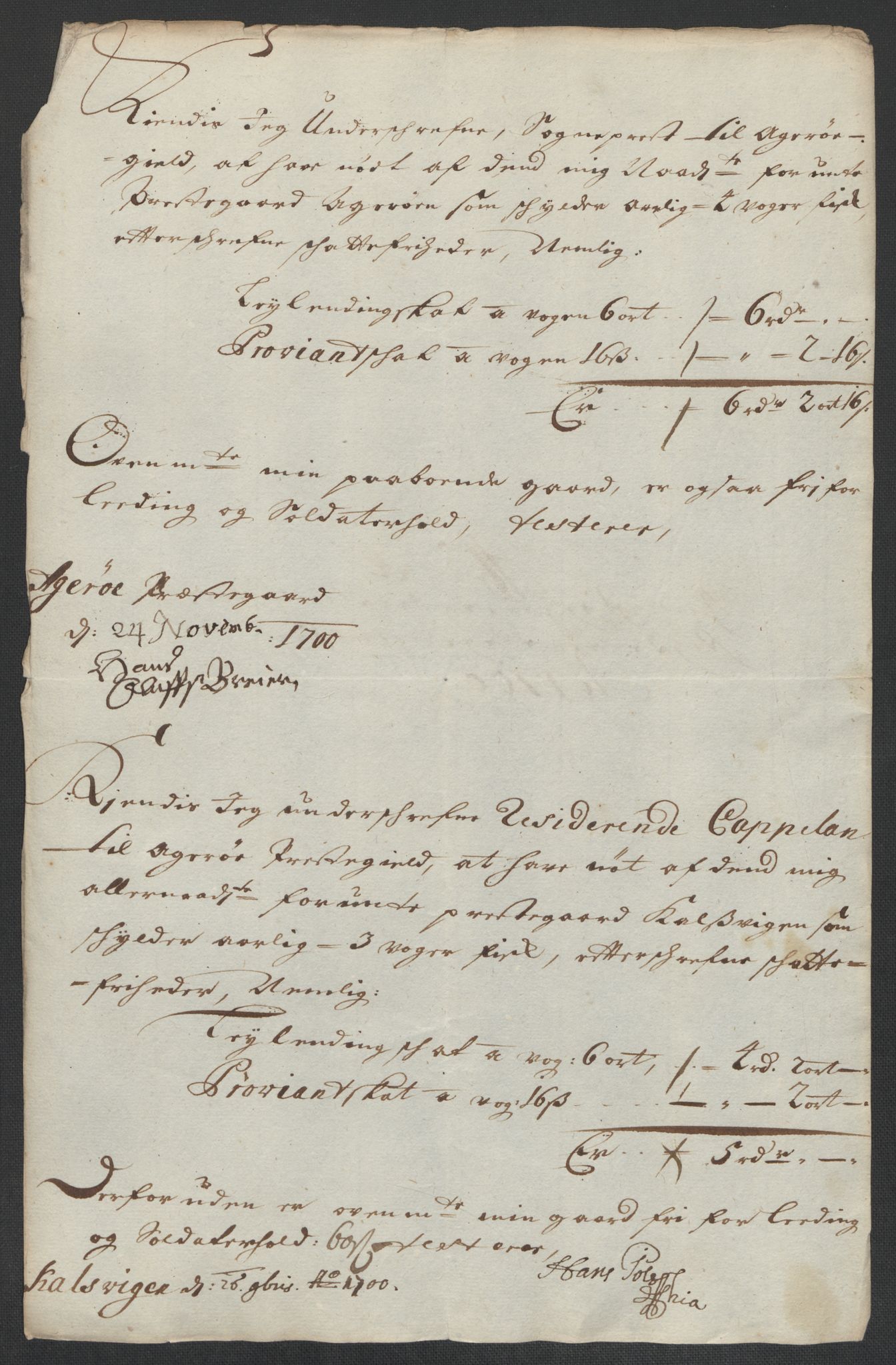 Rentekammeret inntil 1814, Reviderte regnskaper, Fogderegnskap, AV/RA-EA-4092/R55/L3654: Fogderegnskap Romsdal, 1699-1700, p. 345