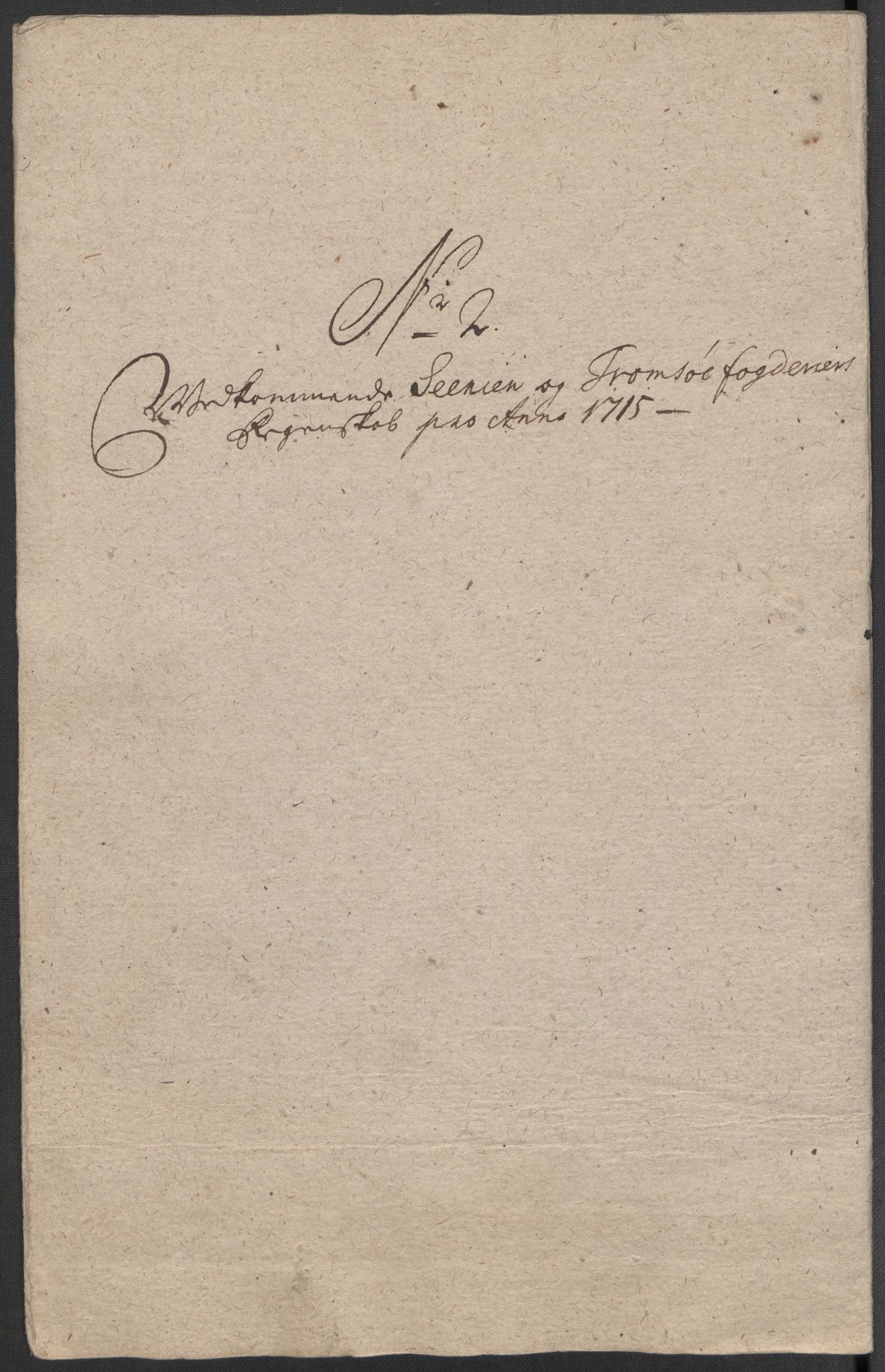 Rentekammeret inntil 1814, Reviderte regnskaper, Fogderegnskap, AV/RA-EA-4092/R68/L4761: Fogderegnskap Senja og Troms, 1715, p. 61