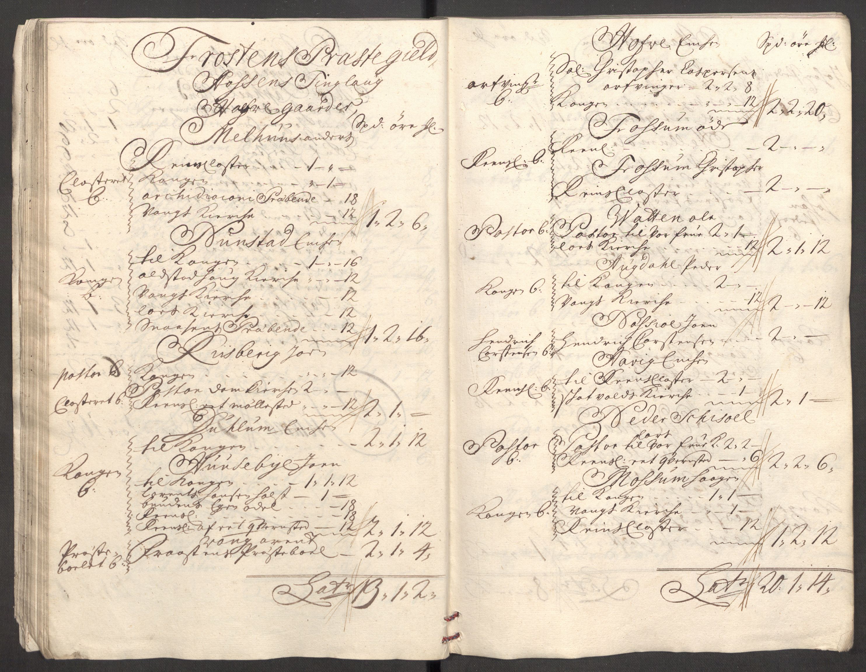 Rentekammeret inntil 1814, Reviderte regnskaper, Fogderegnskap, AV/RA-EA-4092/R62/L4199: Fogderegnskap Stjørdal og Verdal, 1709, p. 50