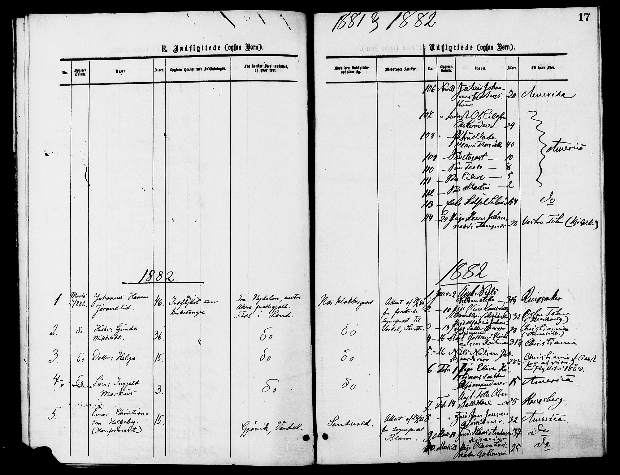 Nes prestekontor, Hedmark, AV/SAH-PREST-020/K/Ka/L0007: Parish register (official) no. 7, 1877-1886, p. 17